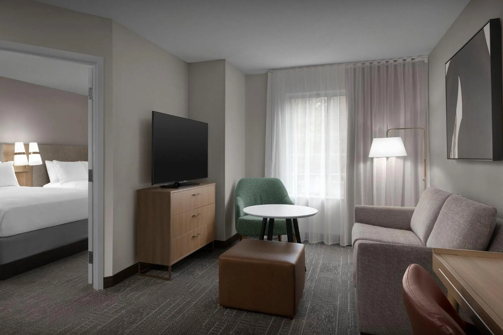 Bedroom, Bed in Staybridge Suites Raleigh-Durham Airport-Morrisville by IHG