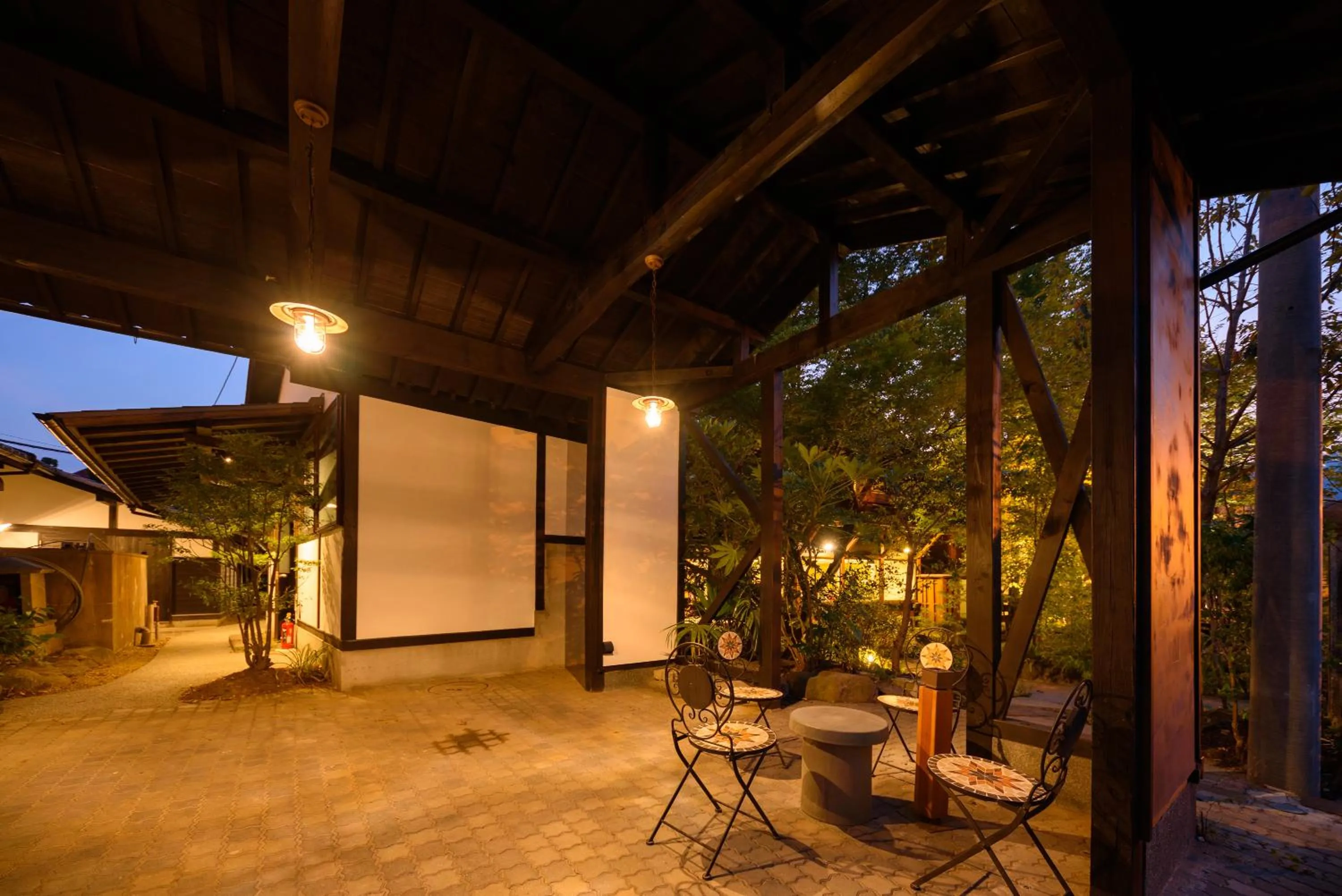 Facade/entrance in Yufuin Iyotomi