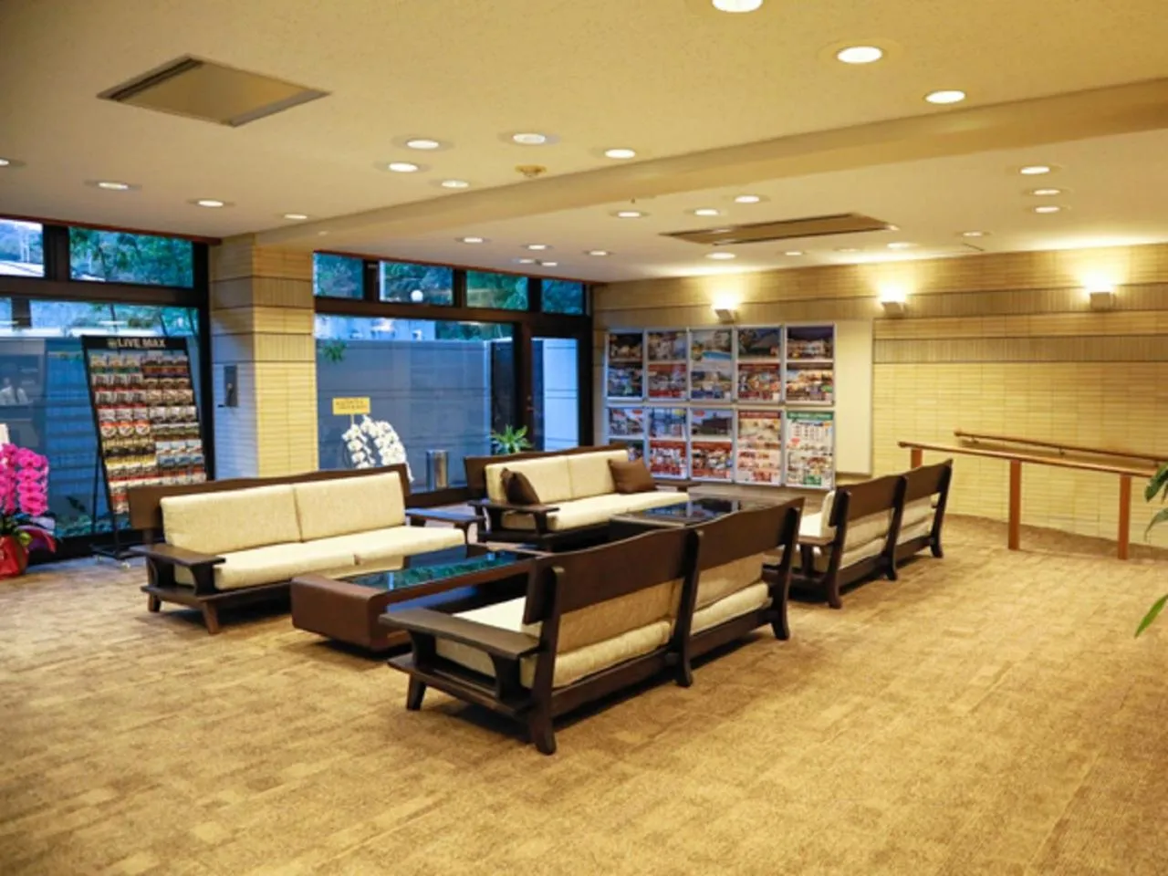 Lobby or reception in LiVEMAX RESORT Okudogo