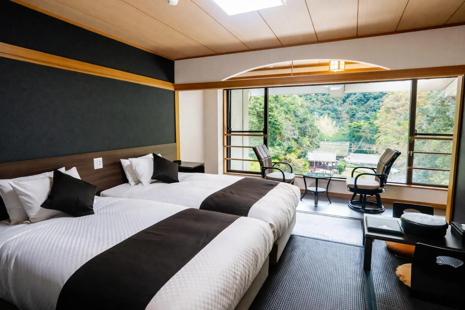 Photo of the whole room, Bed in LiVEMAX RESORT Okudogo