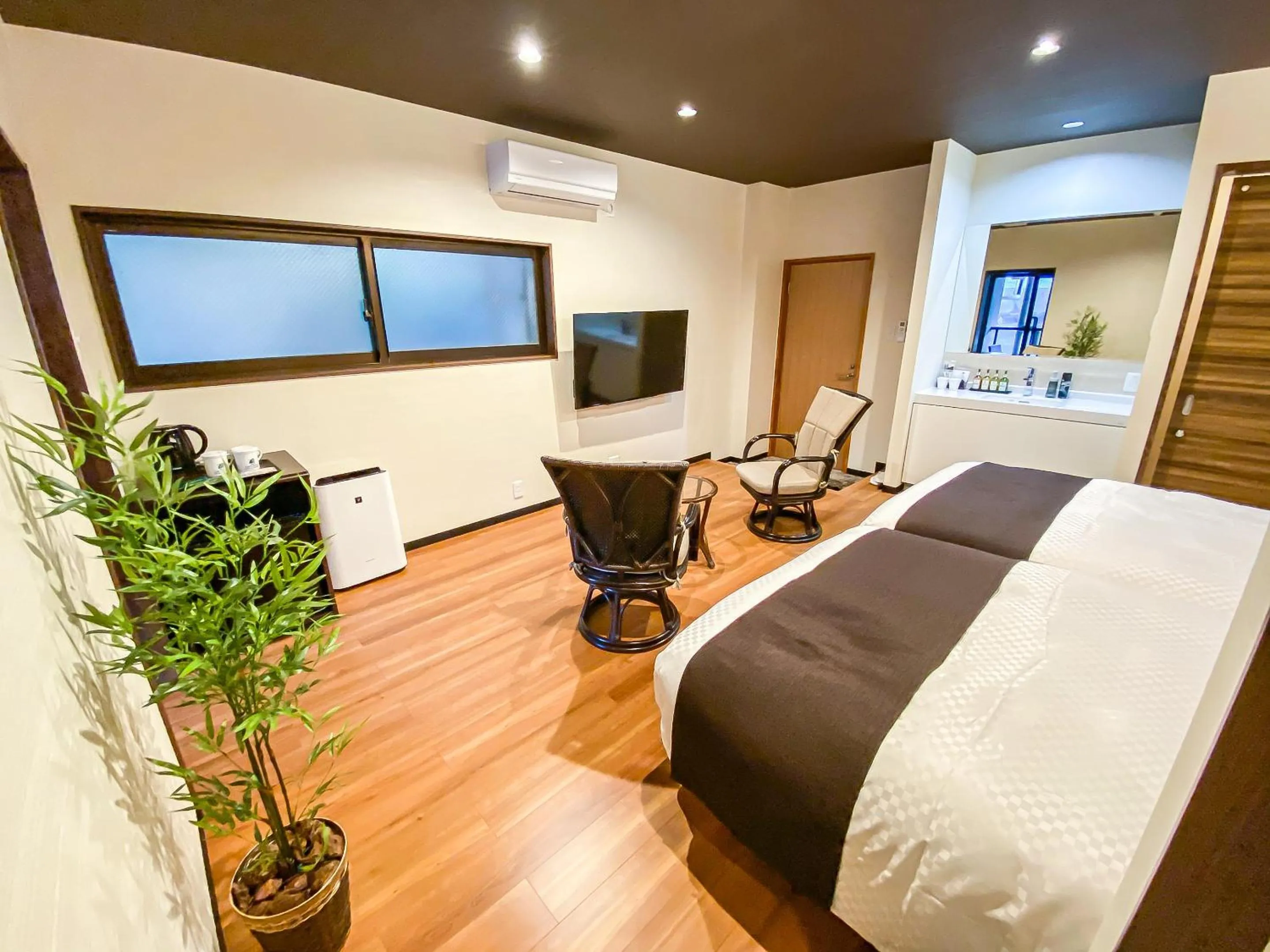 Photo of the whole room, Bed in LiVEMAX RESORT Okudogo