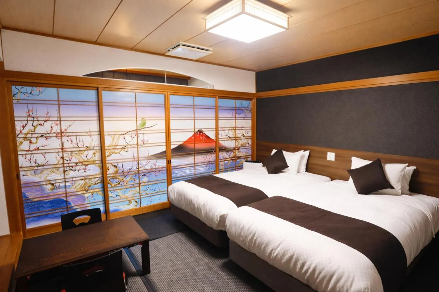 Photo of the whole room, Bed in LiVEMAX RESORT Okudogo