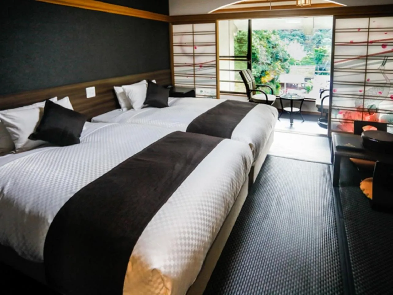 Photo of the whole room, Bed in LiVEMAX RESORT Okudogo