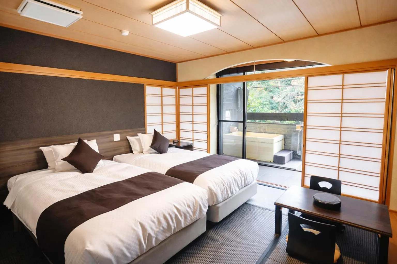 Photo of the whole room, Bed in LiVEMAX RESORT Okudogo