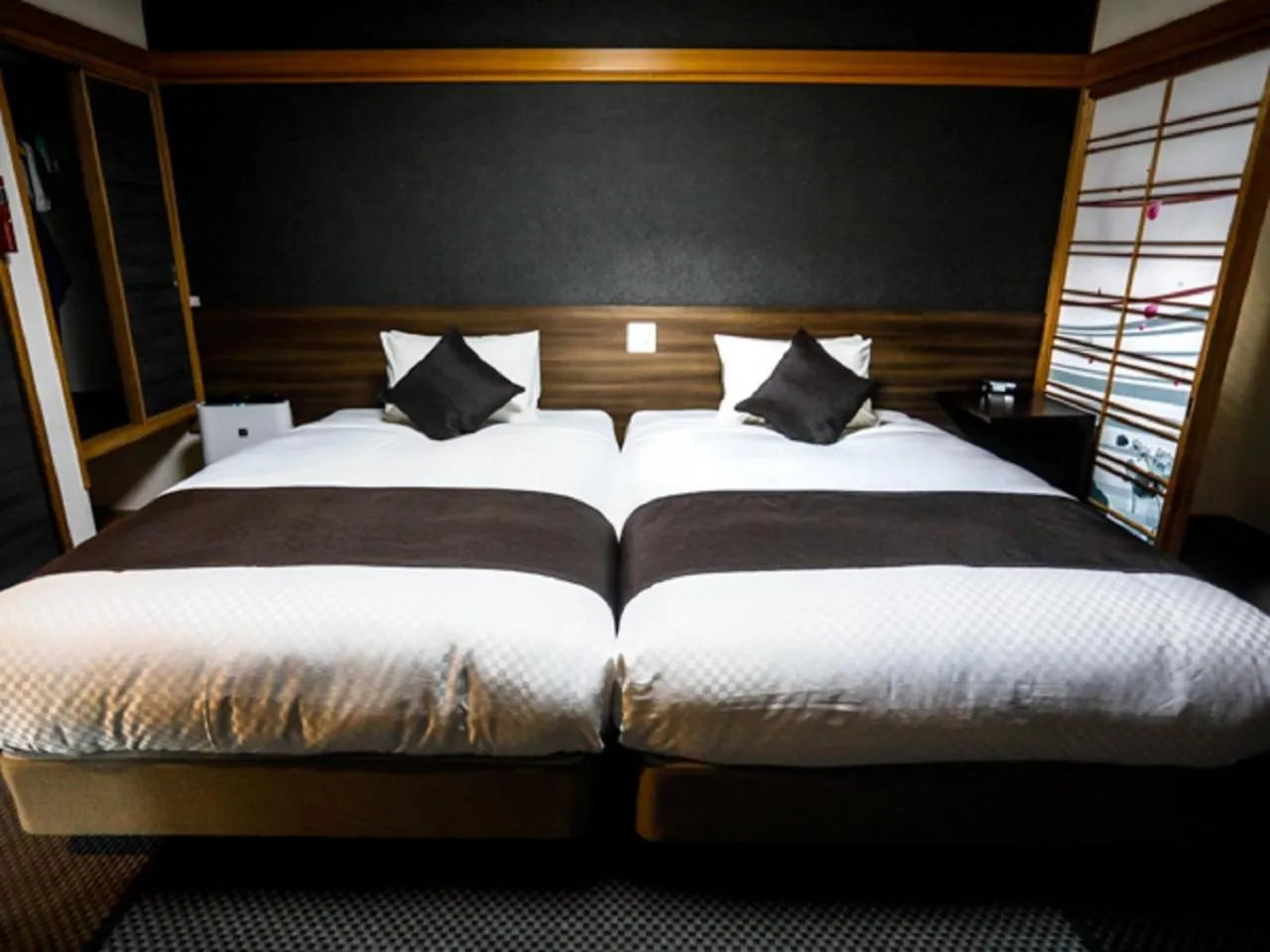 Photo of the whole room, Bed in LiVEMAX RESORT Okudogo