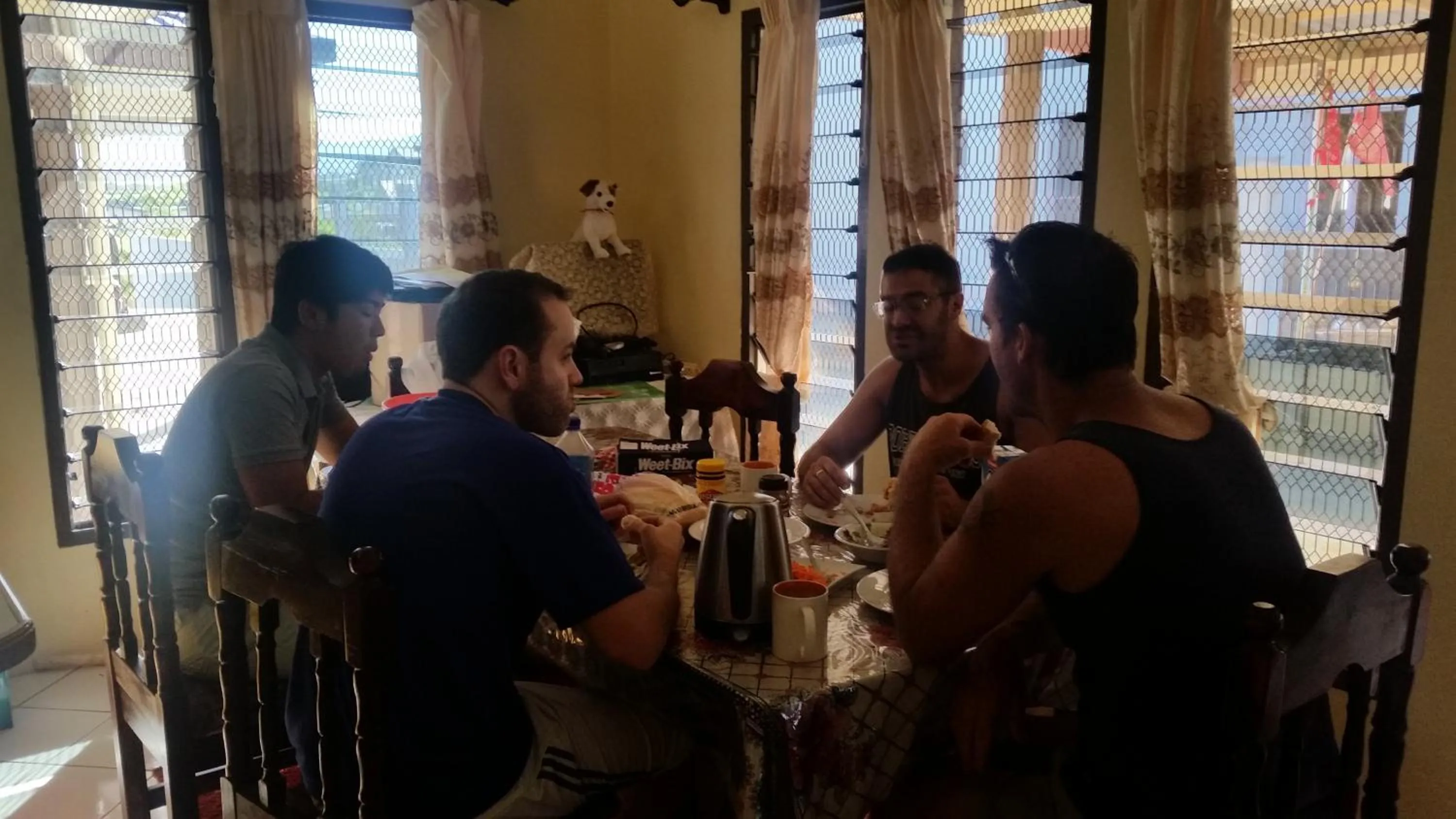 Continental breakfast in Westfield Homestay Fiji