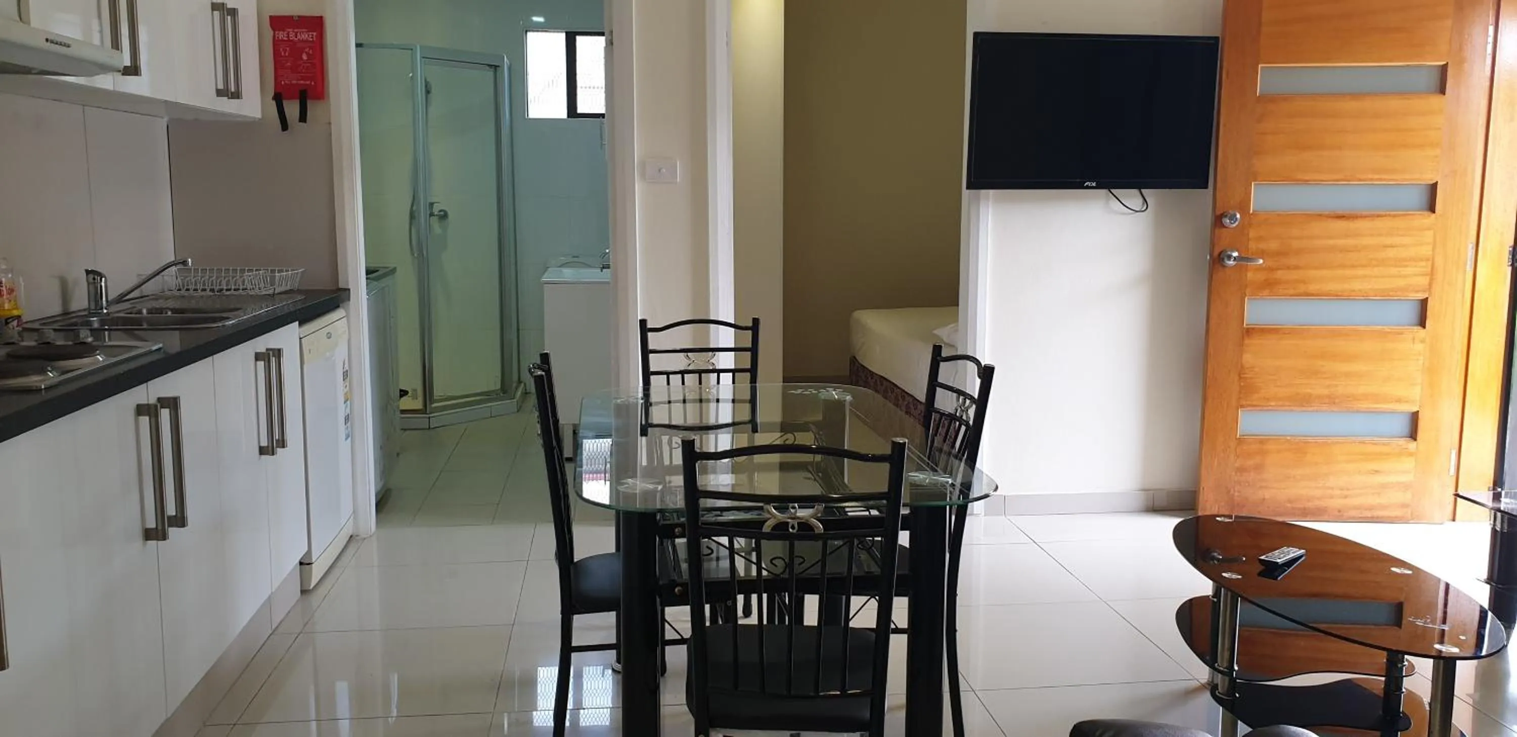 Kitchen or kitchenette in Westfield Homestay Fiji