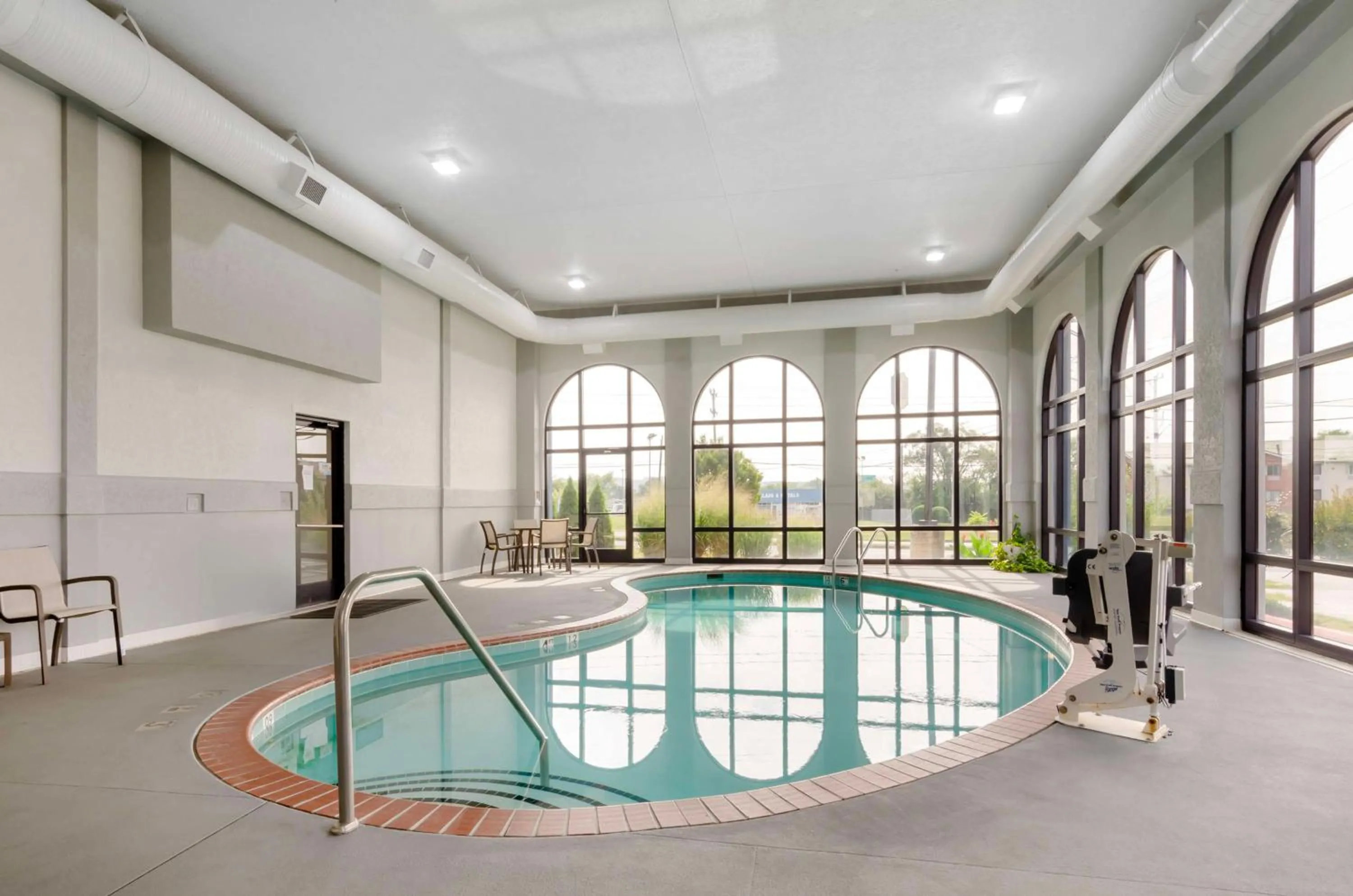 Pool view in Best Western Plus Harrisonburg