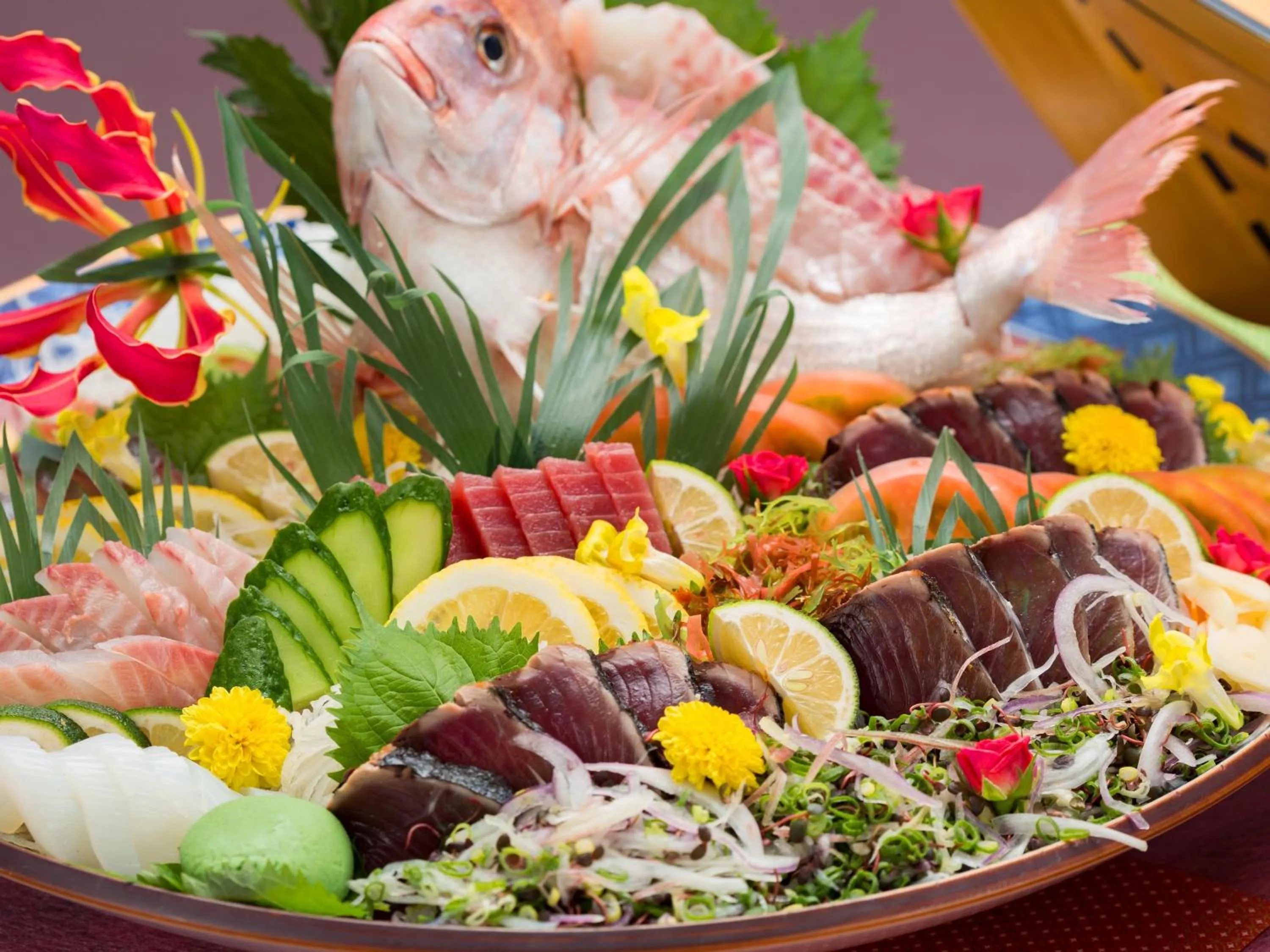 Food close-up in Riverside Hotel Shoei