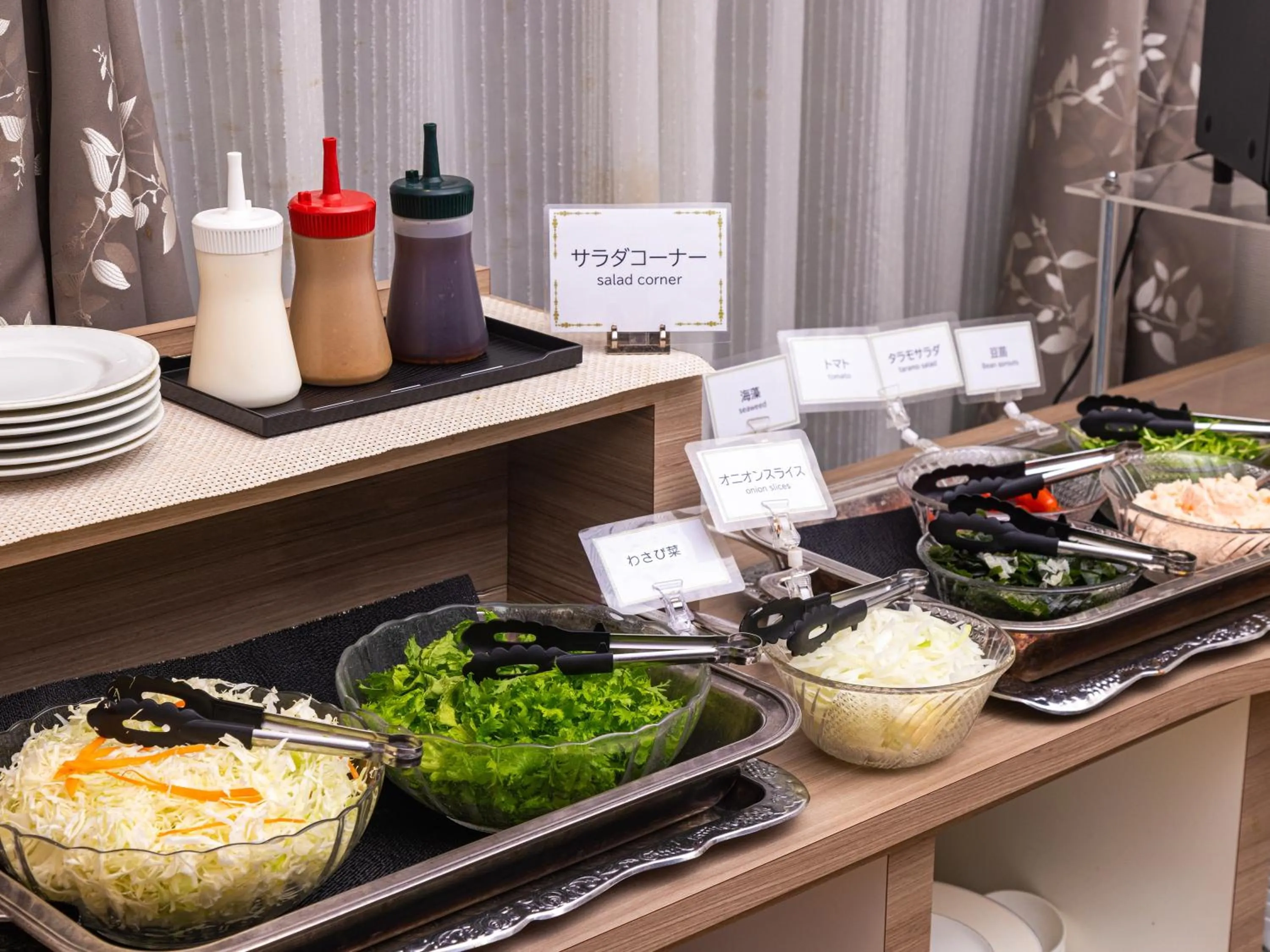 Buffet breakfast in APA Hotel Yamagata Tsuruoka Ekimae