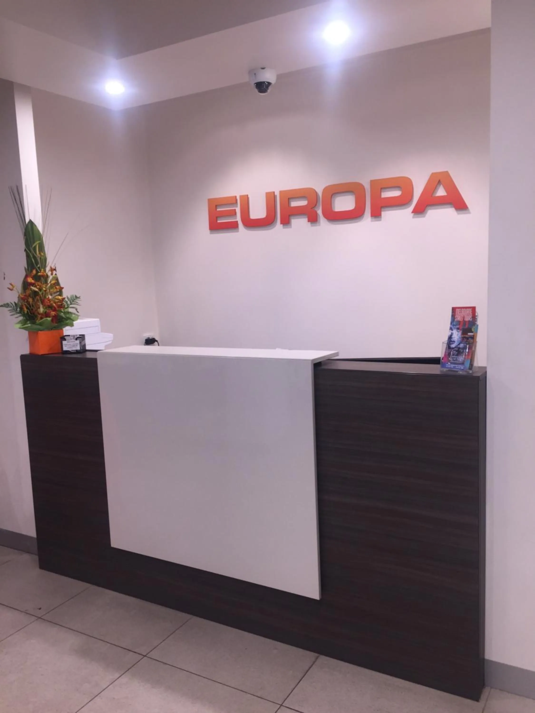 Lobby or reception in Europa Melbourne