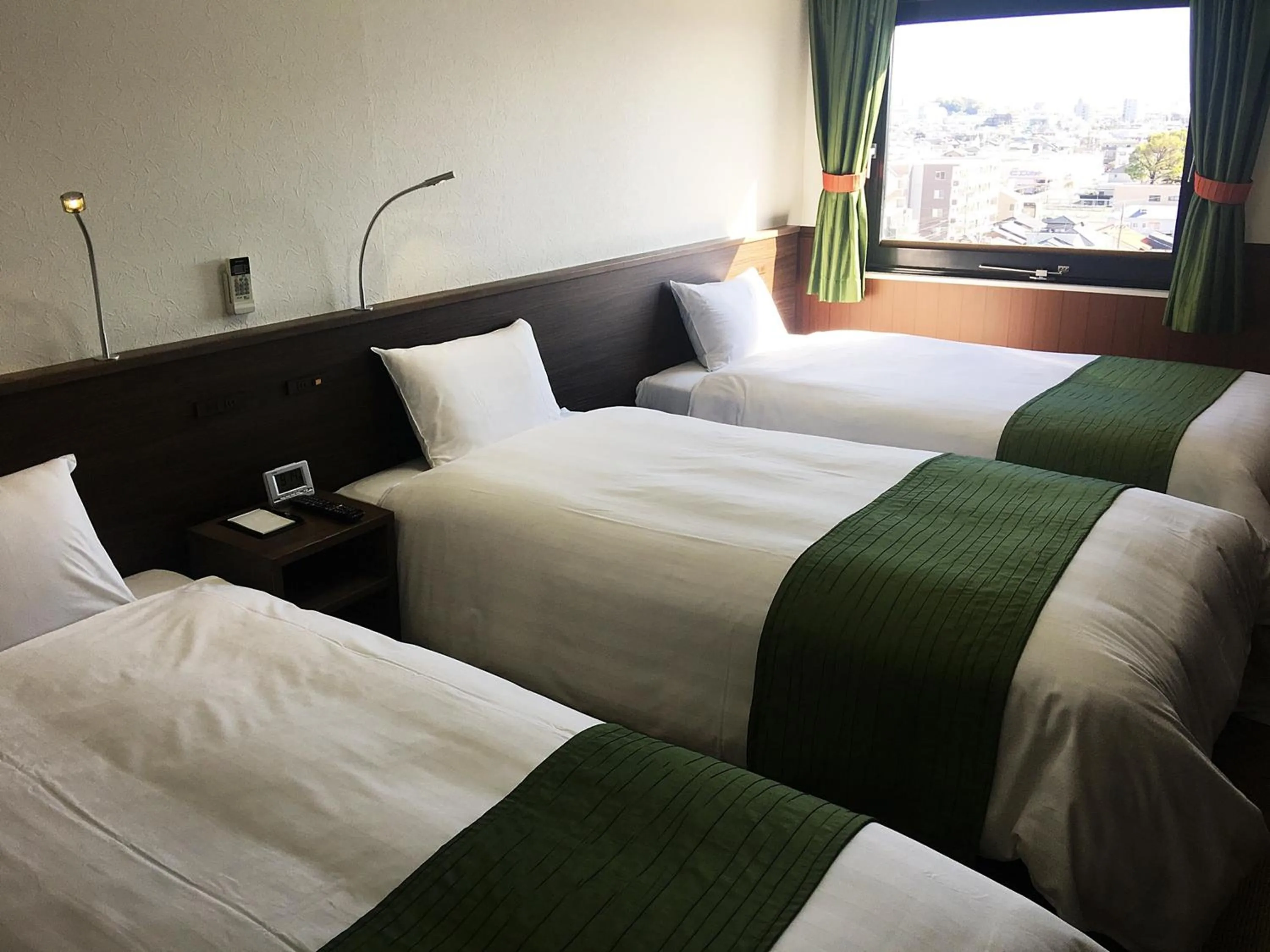 Photo of the whole room, Bed in High Set HOTEL SHIZUOKA Inter