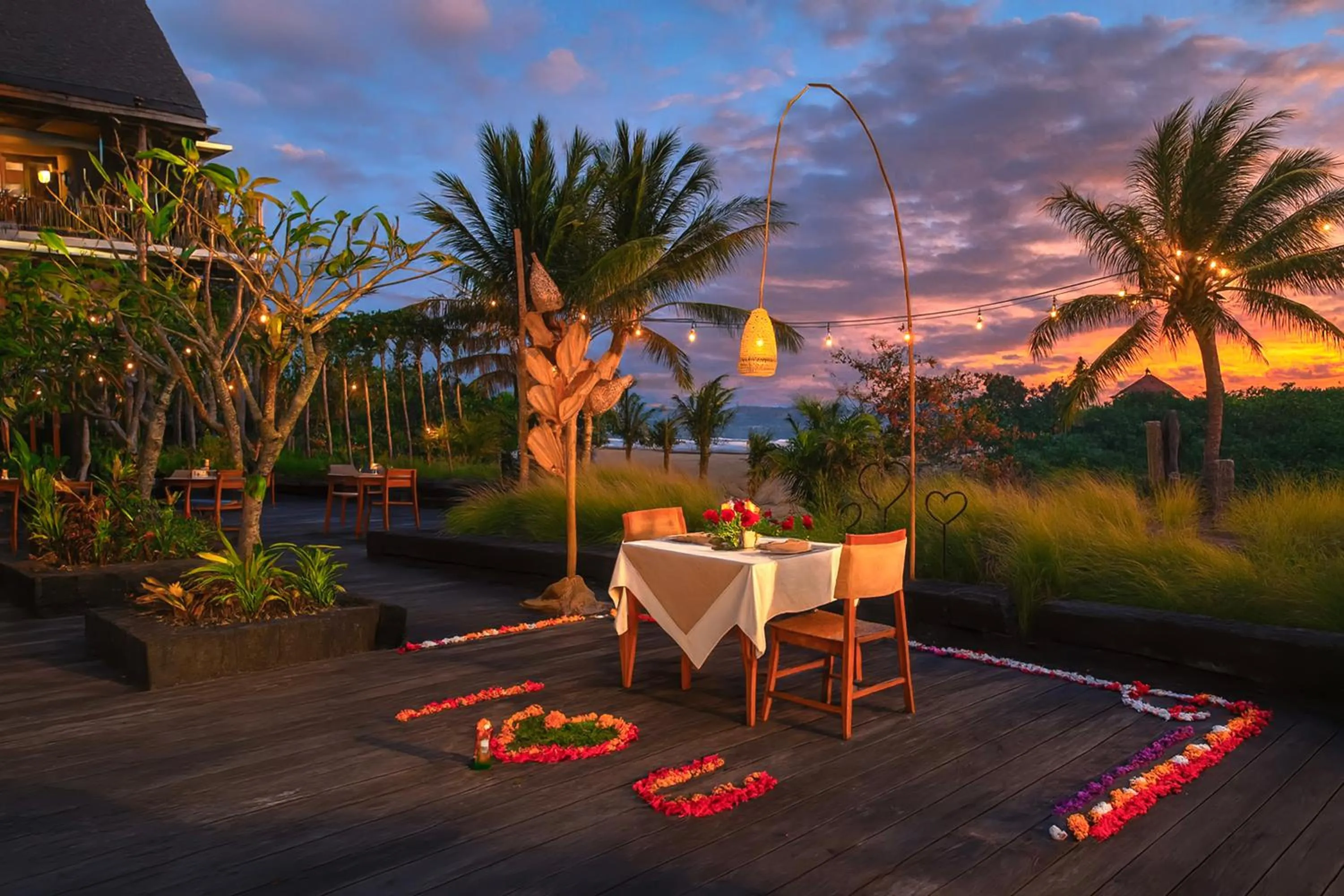 Dinner in Swarga Suites Bali Berawa, Marclan Collection