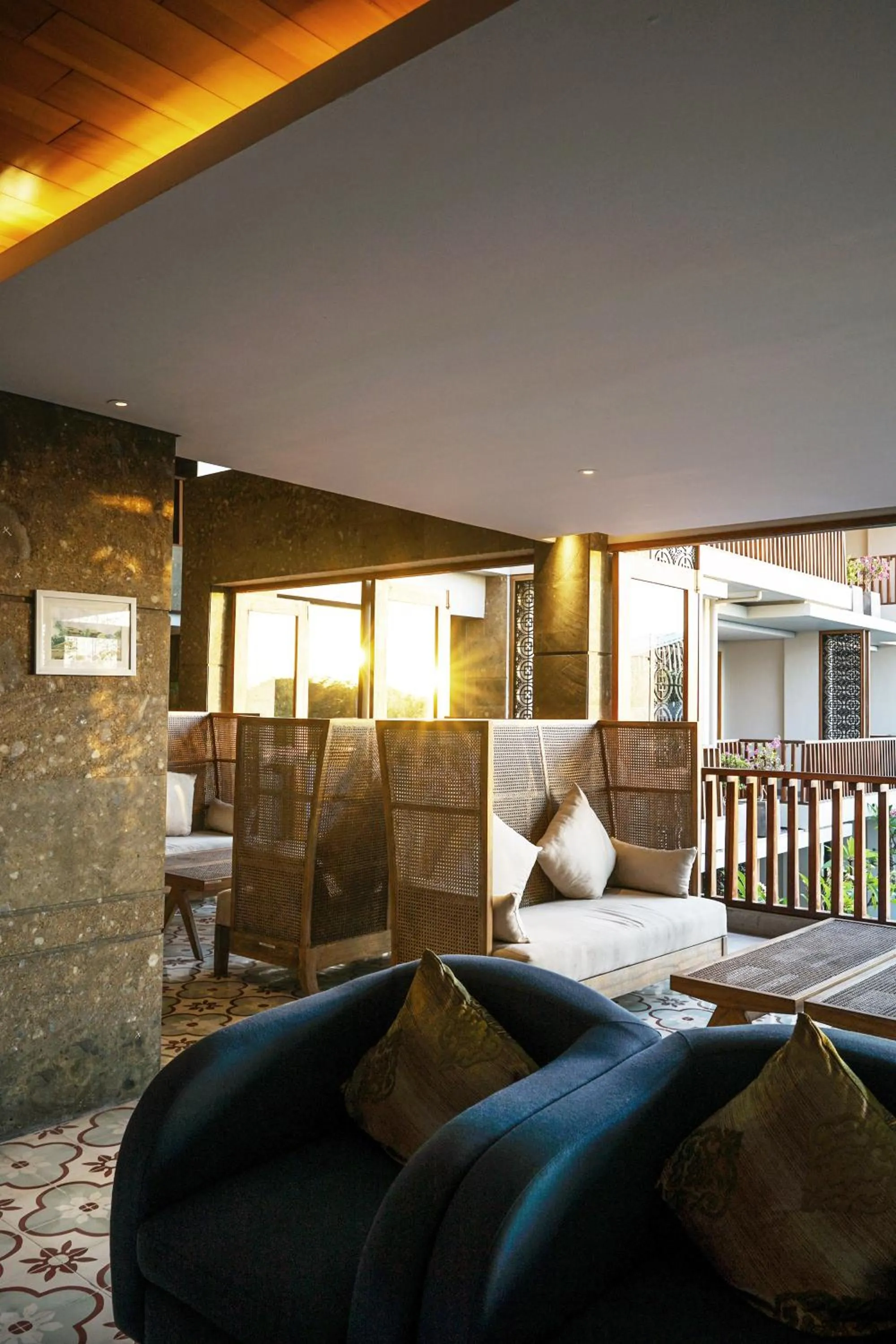 Lobby or reception in Swarga Suites Bali Berawa, Marclan Collection