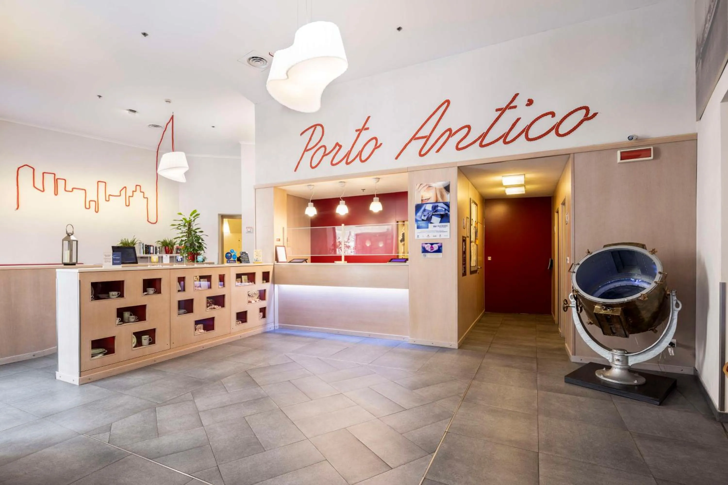 Lobby or reception in Best Western Porto Antico