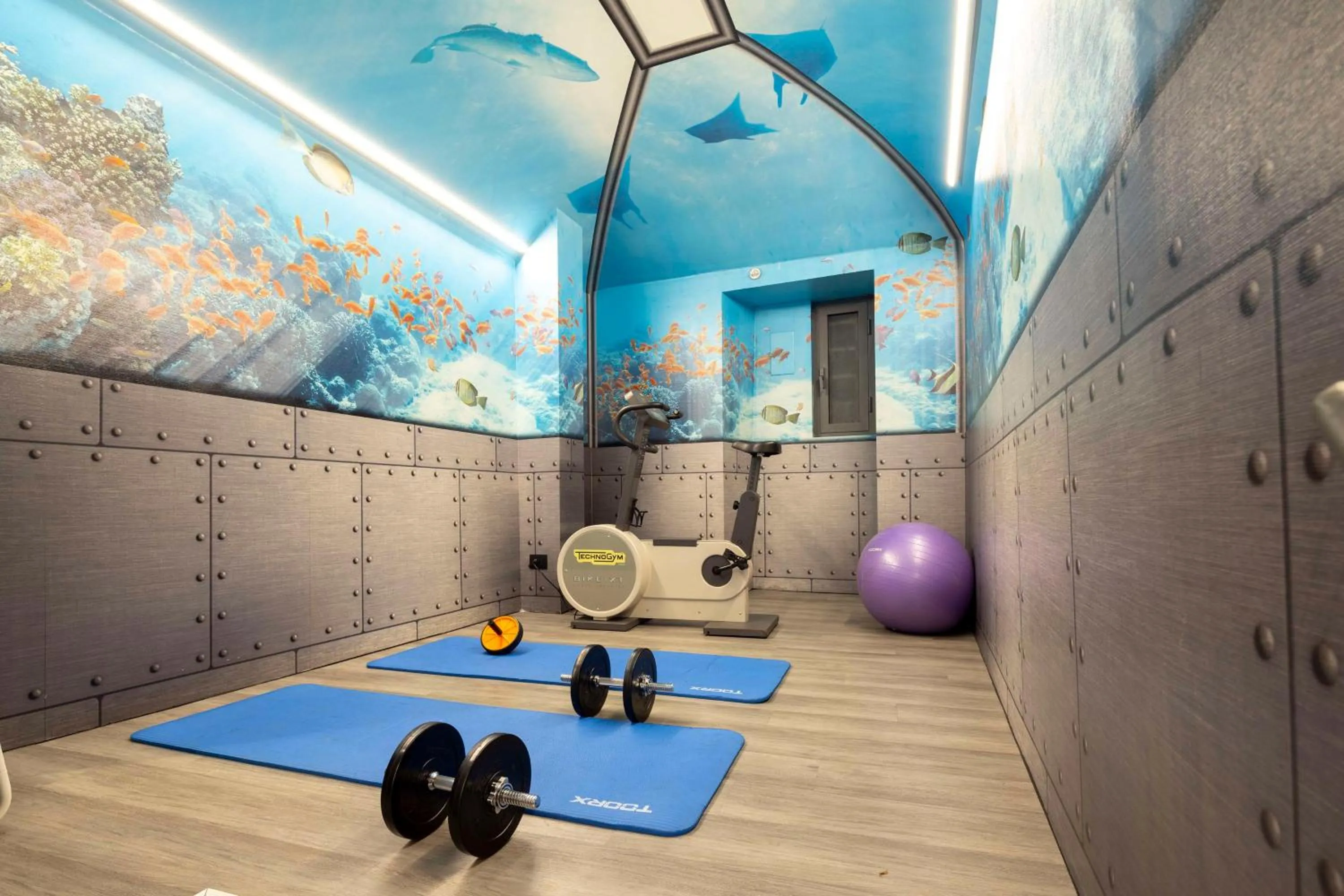 Fitness centre/facilities in Best Western Porto Antico