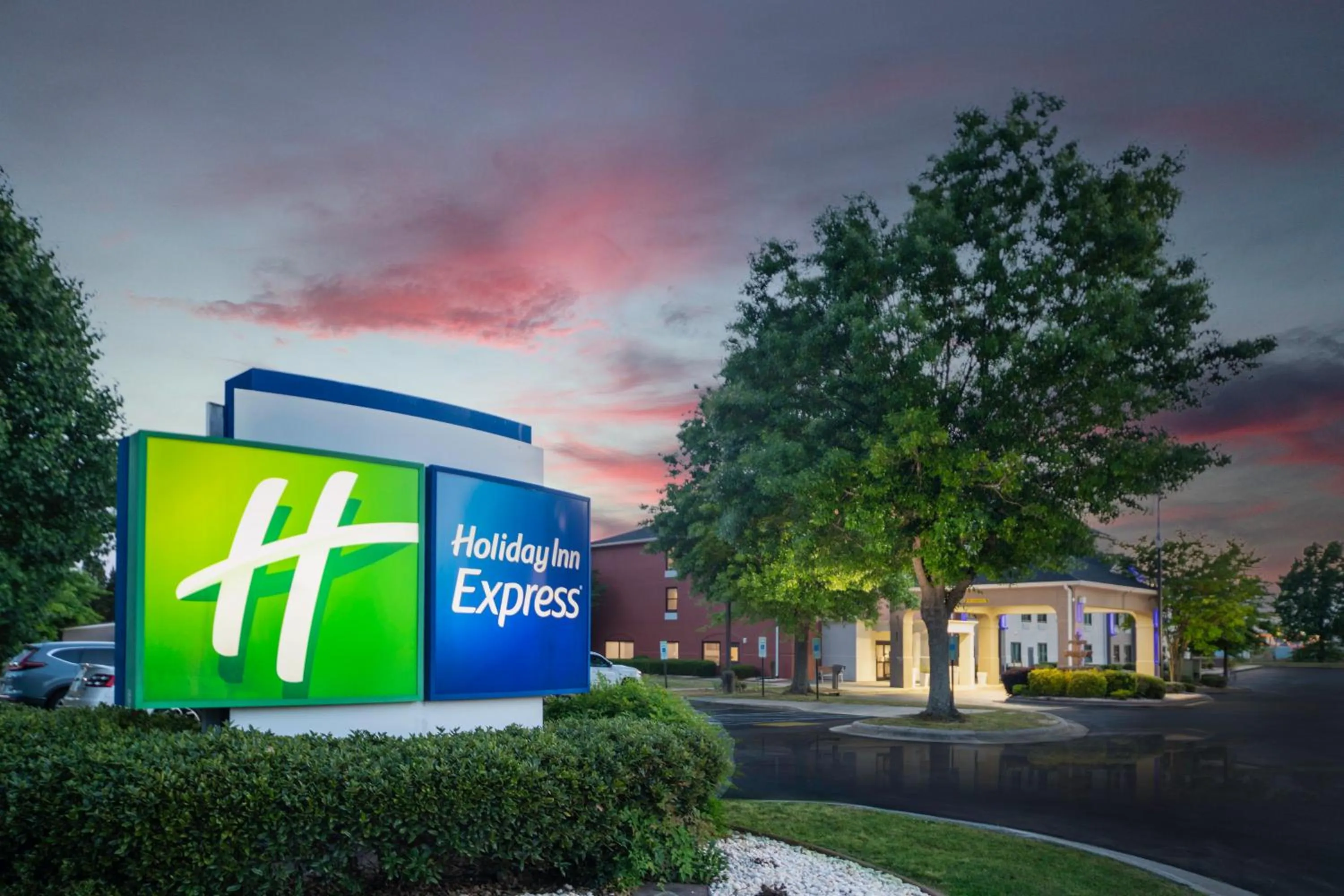 Property building in Holiday Inn Express Clayton Southeast Raleigh by IHG
