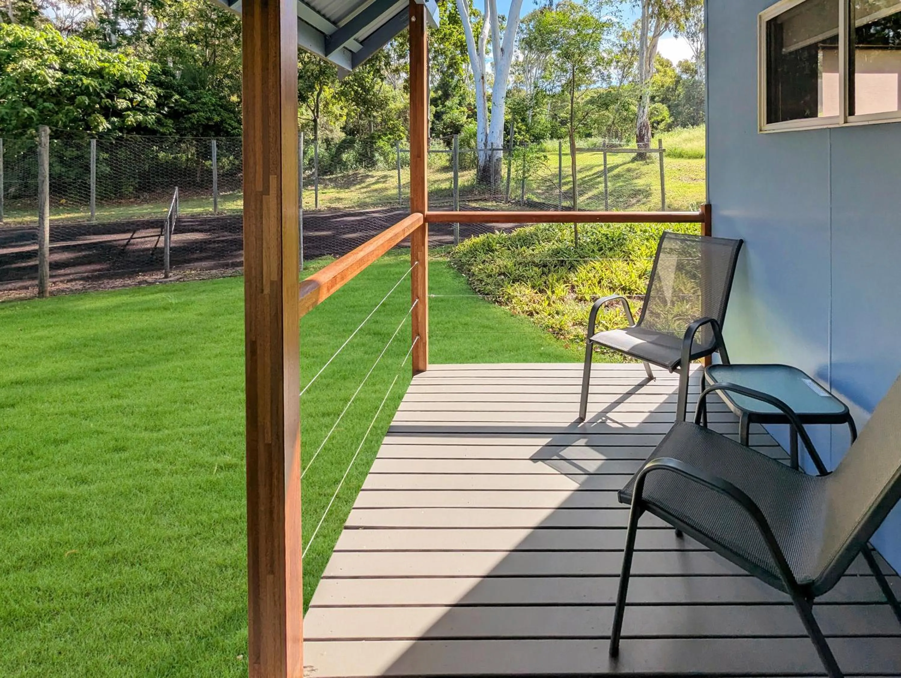 Garden in Gumnut Glen Cabins