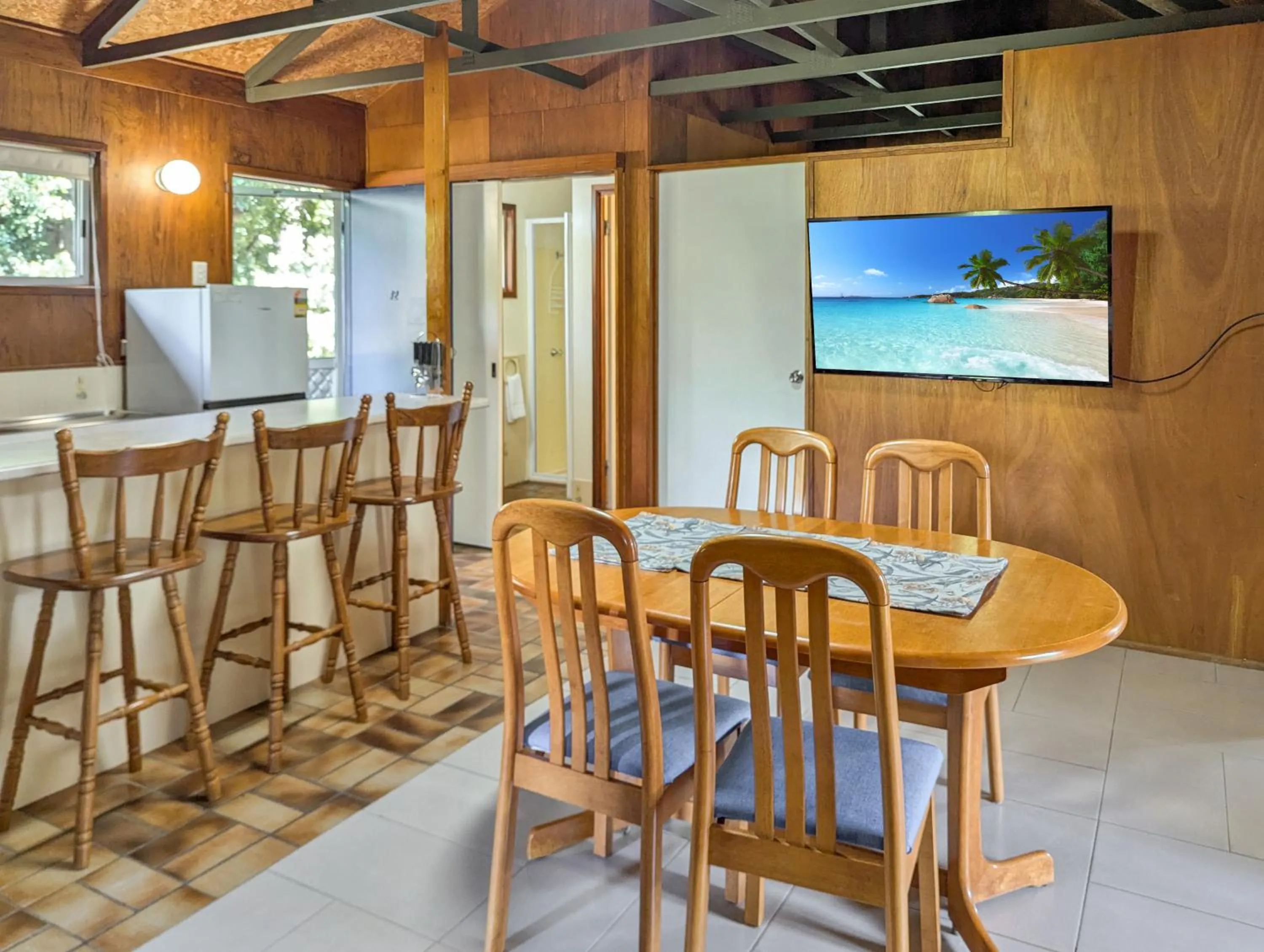 TV and multimedia in Gumnut Glen Cabins