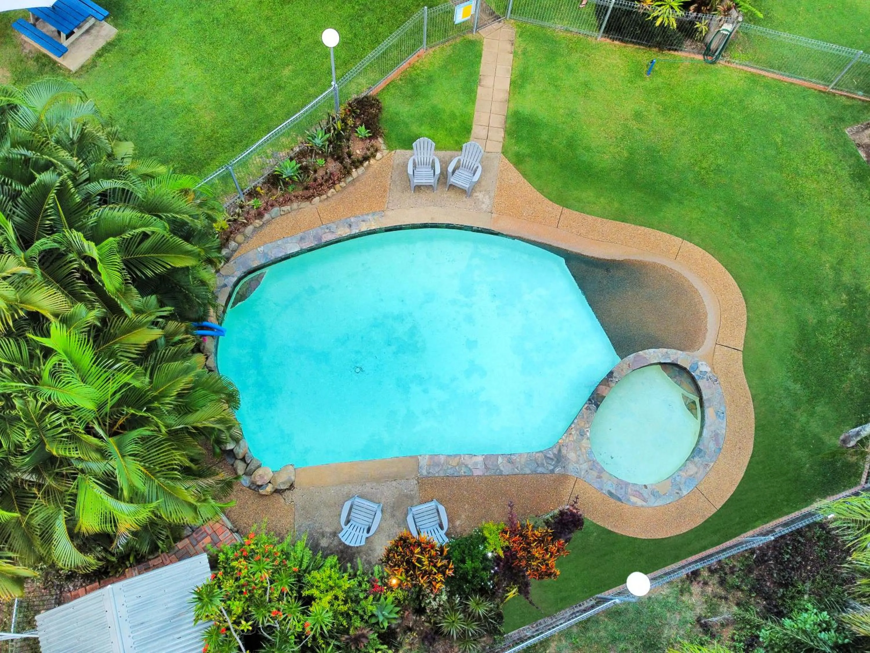 Garden in Gumnut Glen Cabins