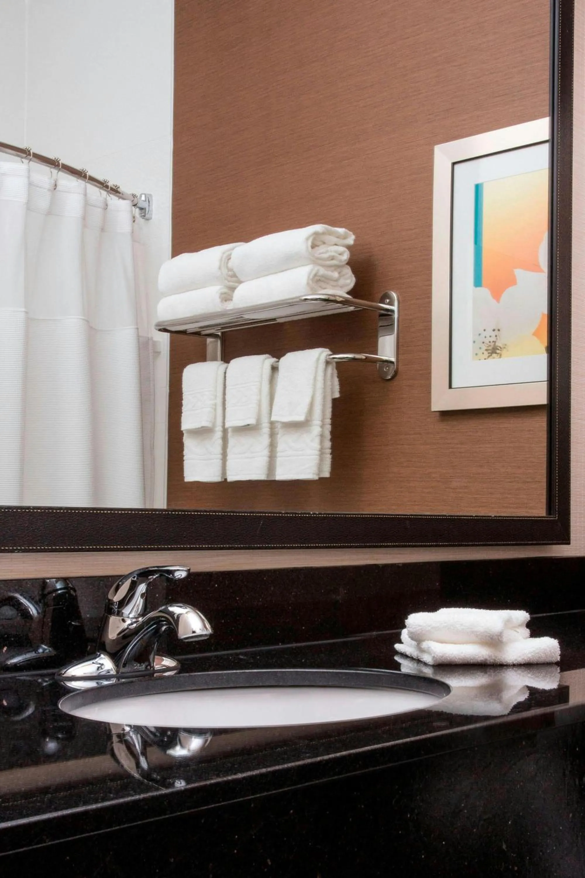 Bathroom in Fairfield Inn & Suites by Marriott Quincy