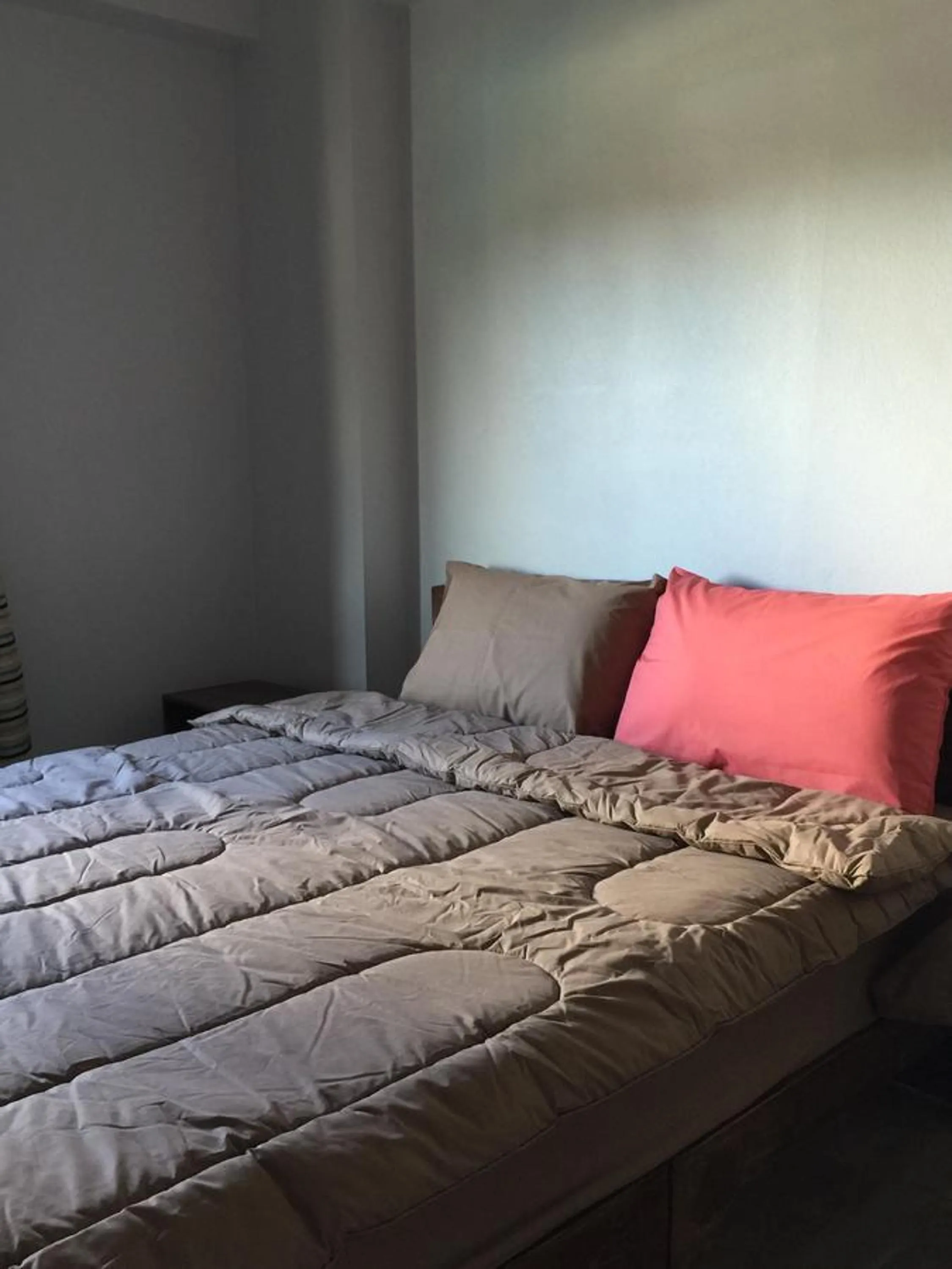 Bed in Chiangmai HomeTeL