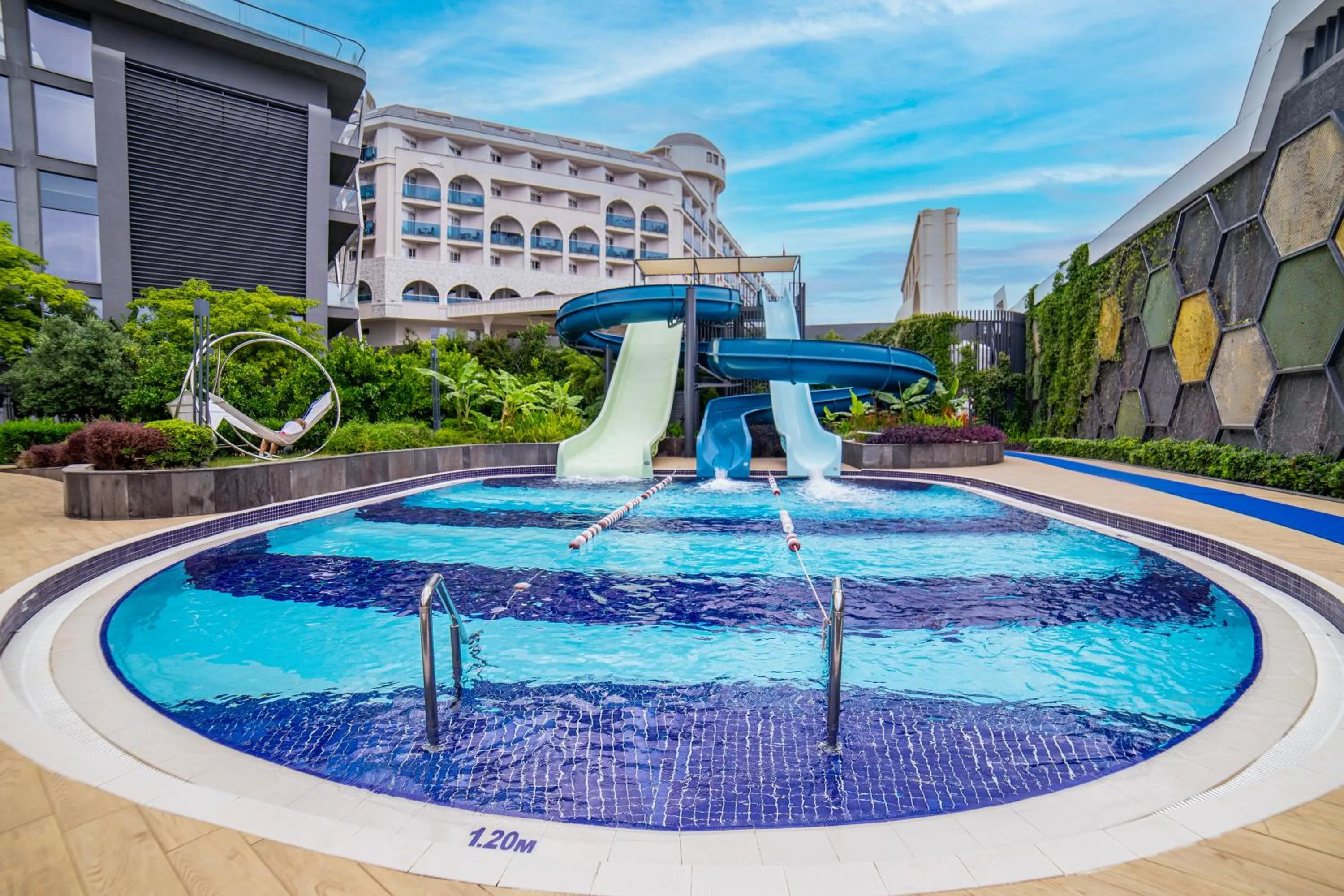 Swimming pool in Bosphorus Sorgun Hotel Ultra All Inclusive