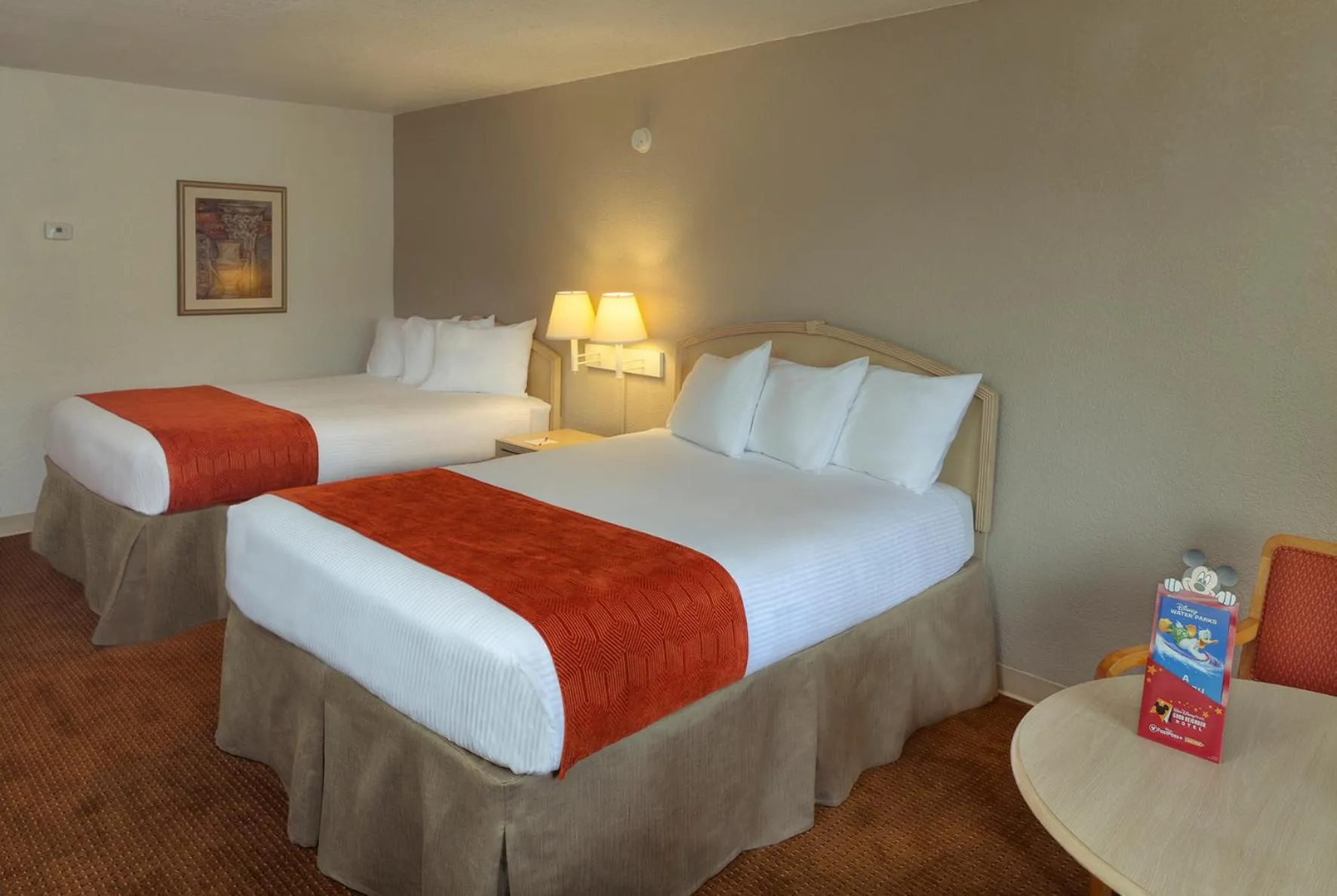Bed in Ramada by Wyndham Kissimmee Gateway - Free Theme Park Shuttle