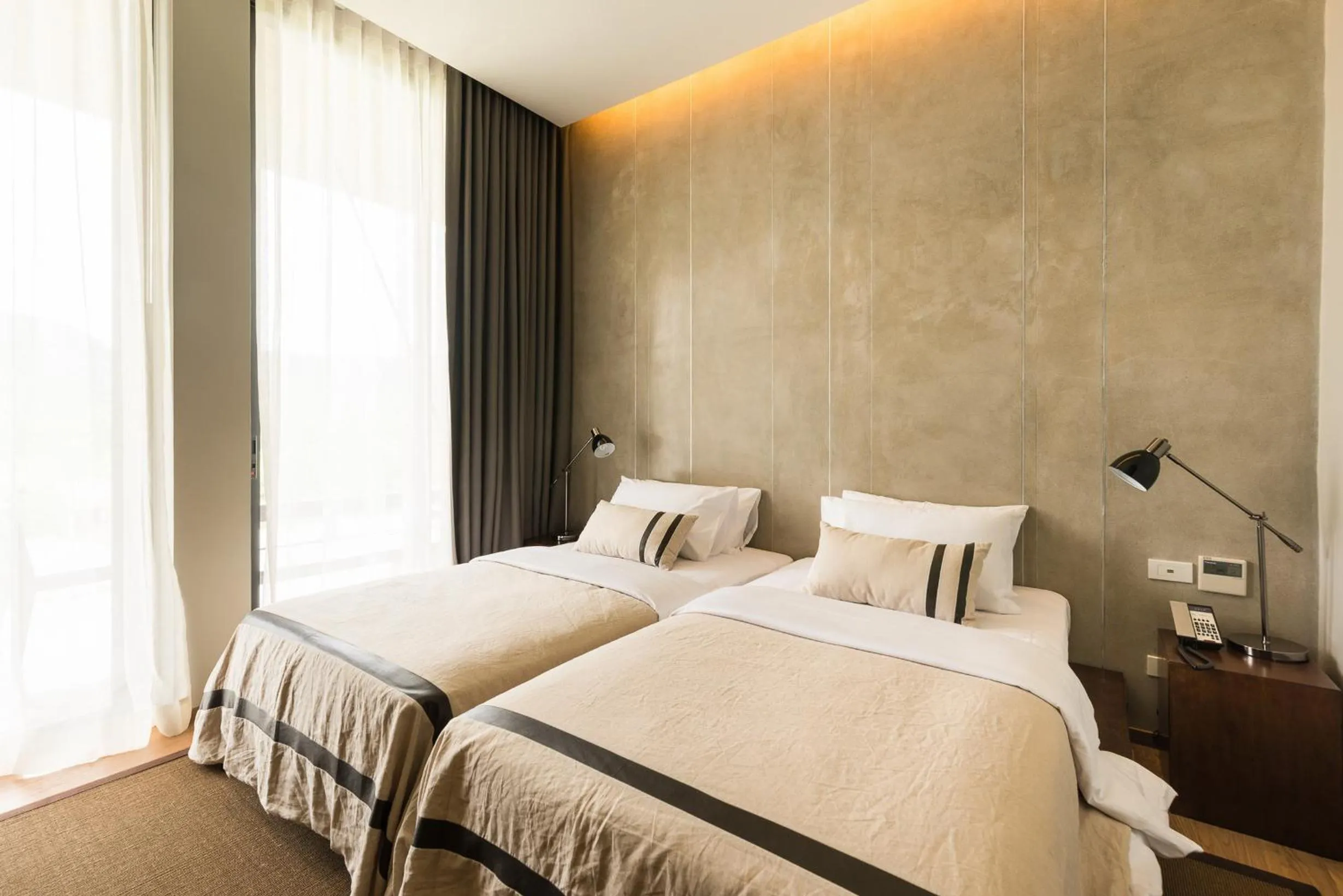 Bed in 2 Bedroom Luxury Pool Penthouse at ATTA