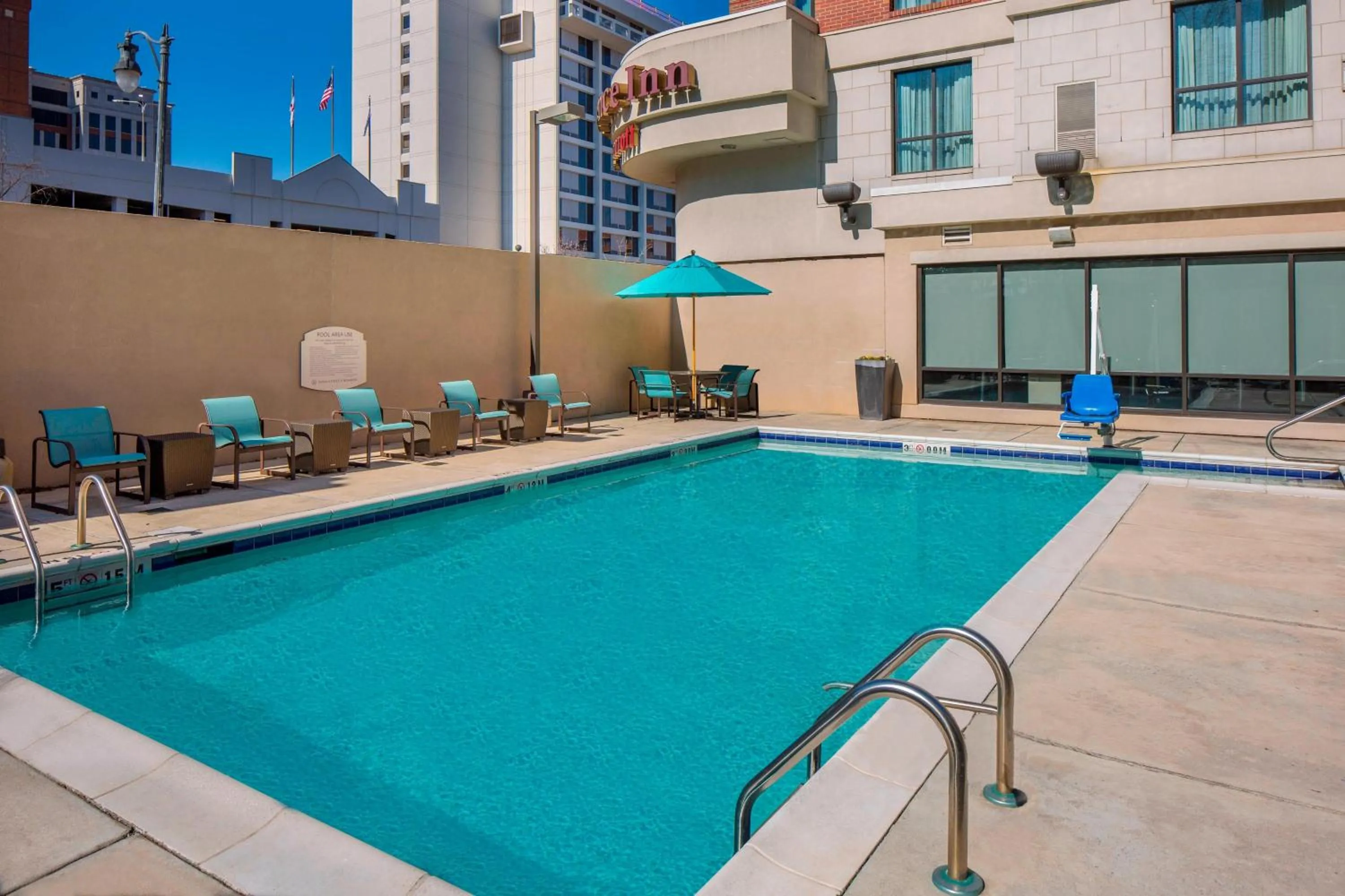 Swimming pool in Residence Inn by Marriott Birmingham Downtown UAB