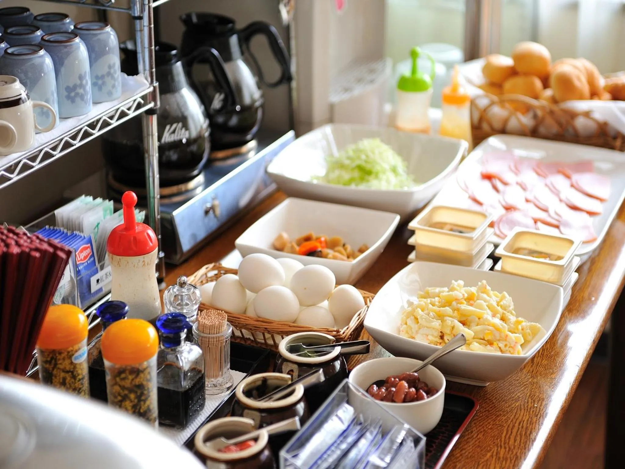 Breakfast in Hotel Cerezo