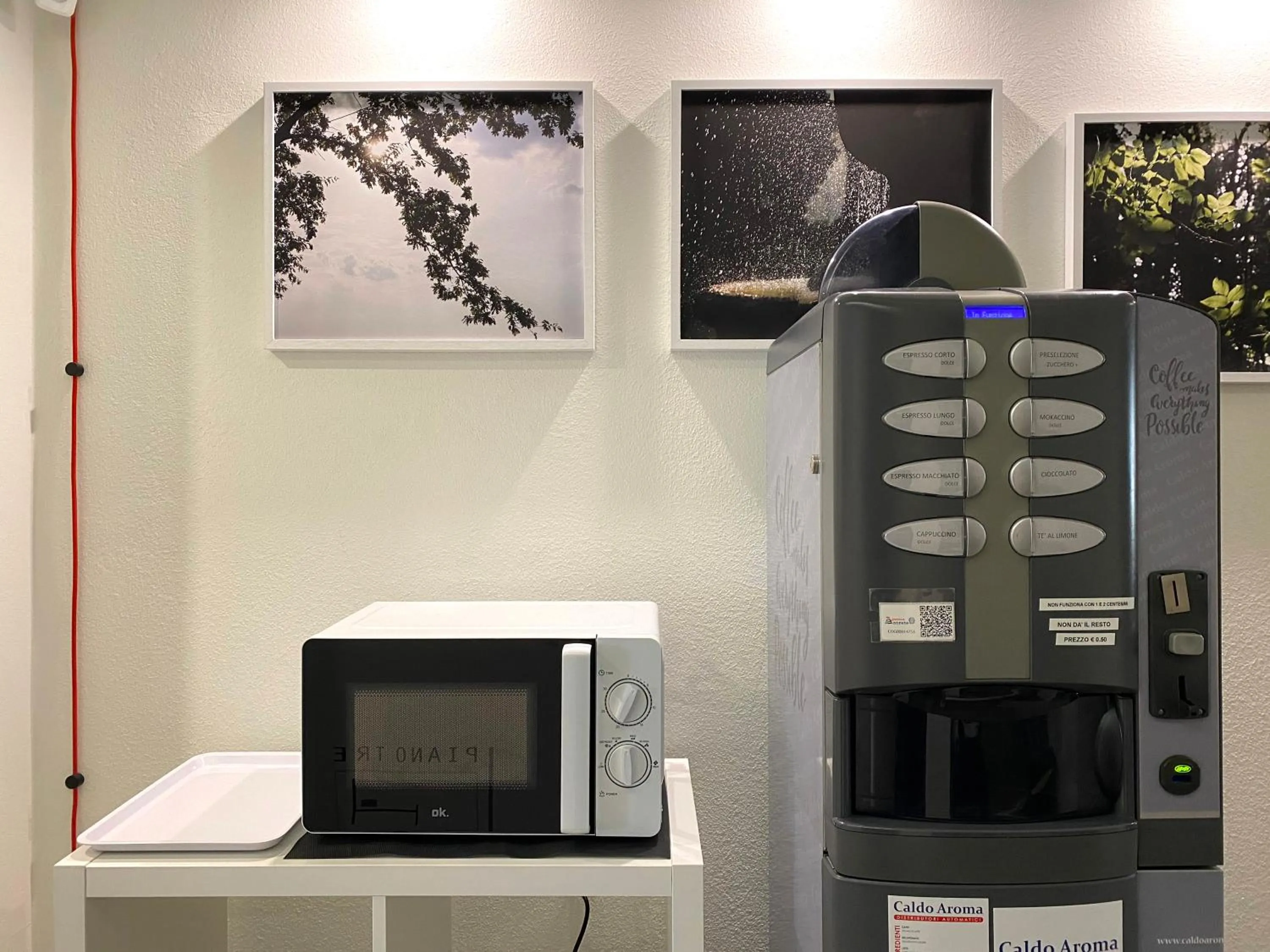 Food and drinks in Piano Tre