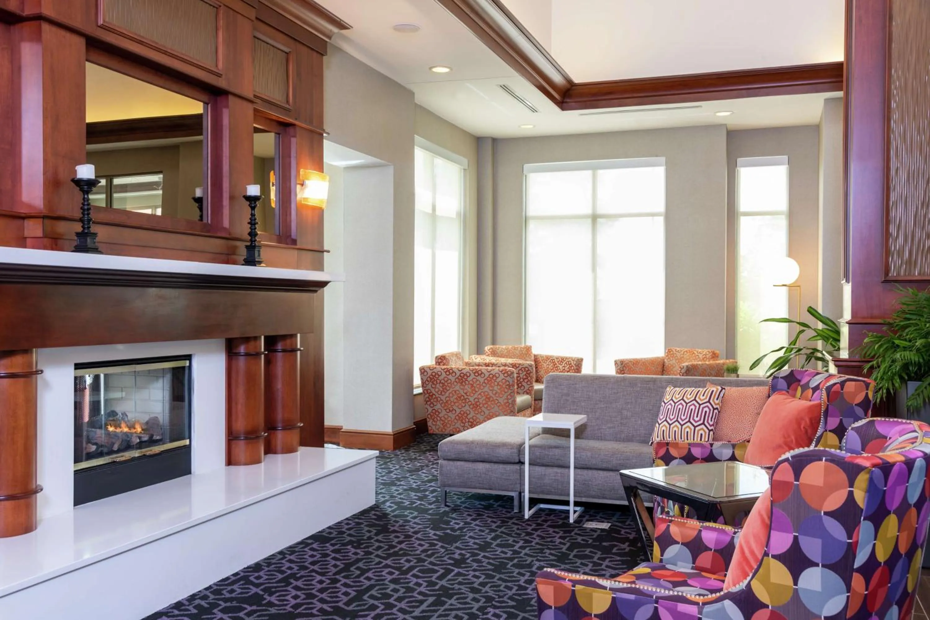Lobby or reception in Hilton Garden Inn Indianapolis South/Greenwood