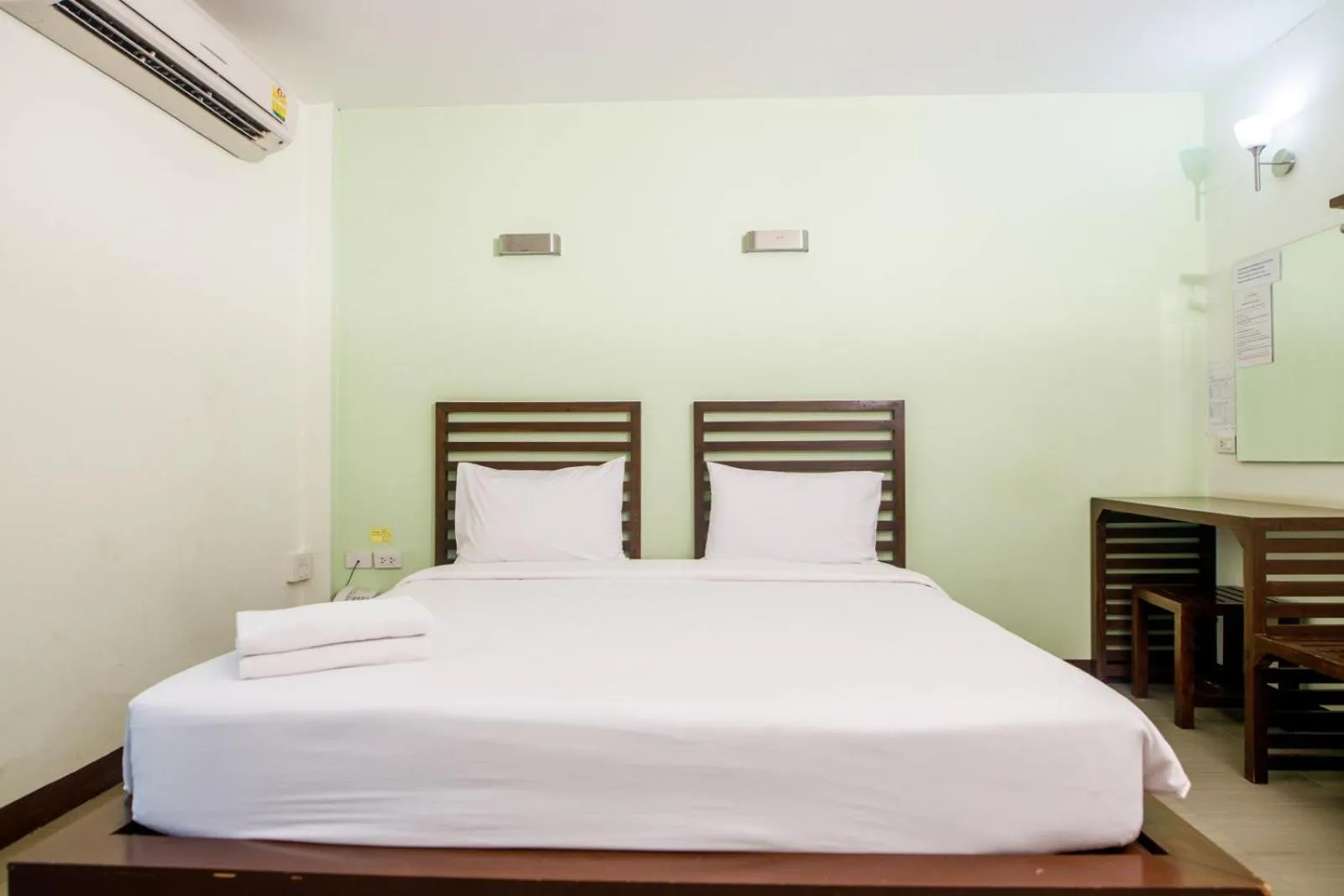 Bed in S Hotel Kanchanaburi