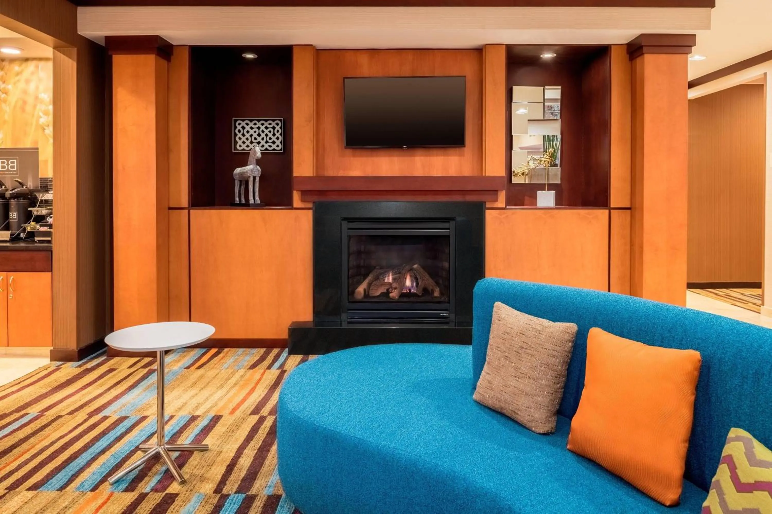 Lobby or reception in Fairfield Inn & Suites Stevens Point