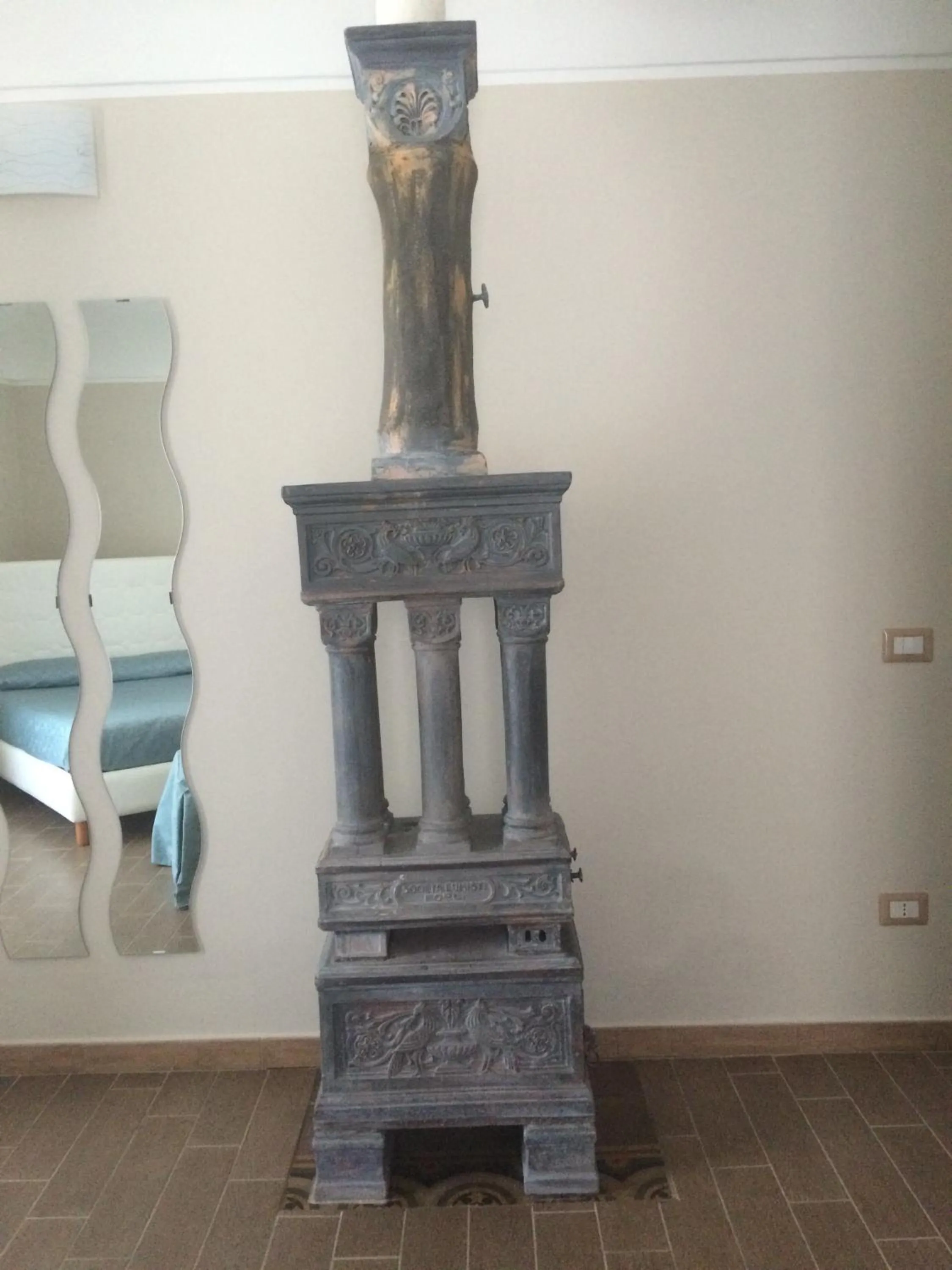 Decorative detail in Hotel Sant'Anna