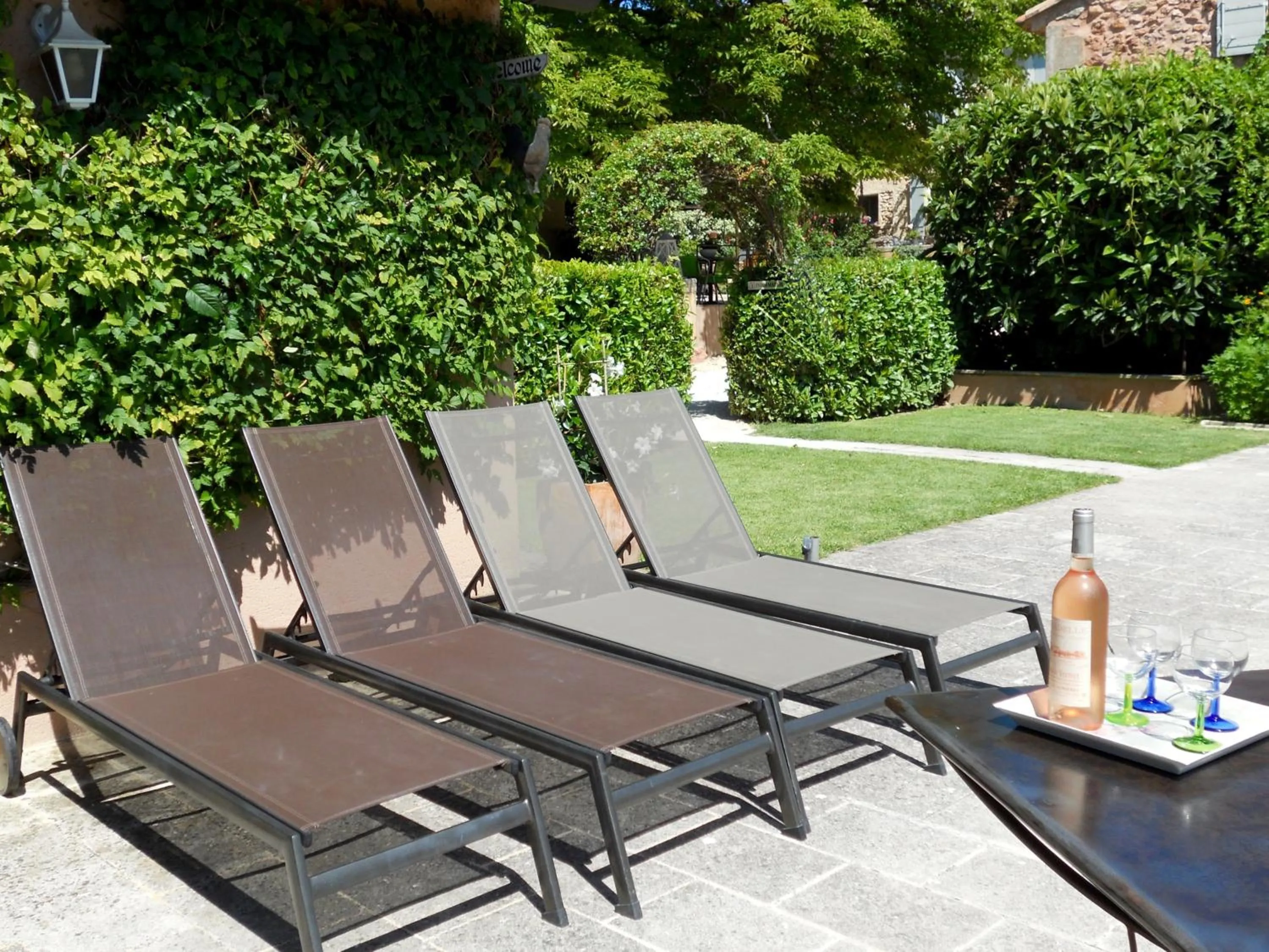 Balcony/Terrace in B&B La Badelle