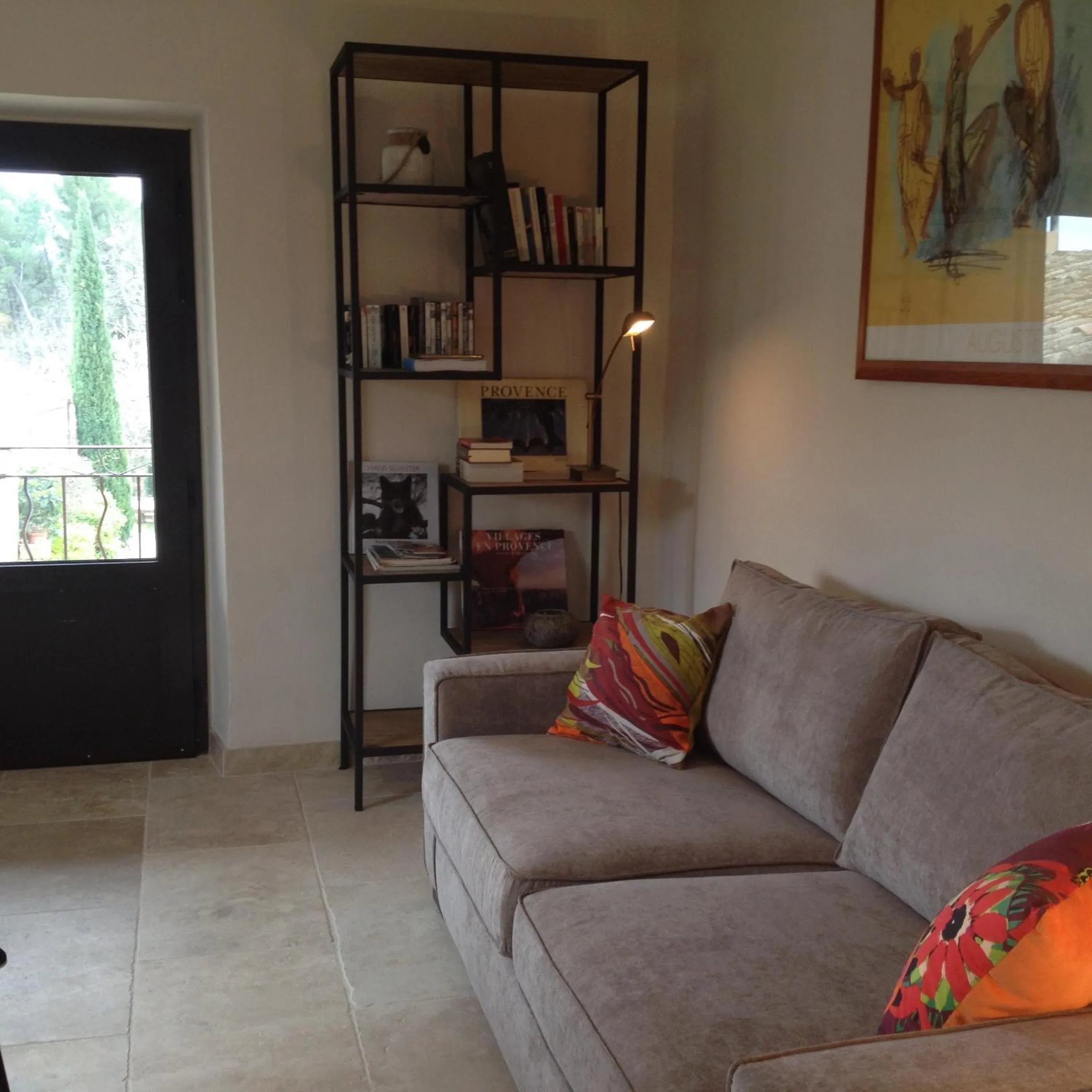 Seating area in B&B La Badelle