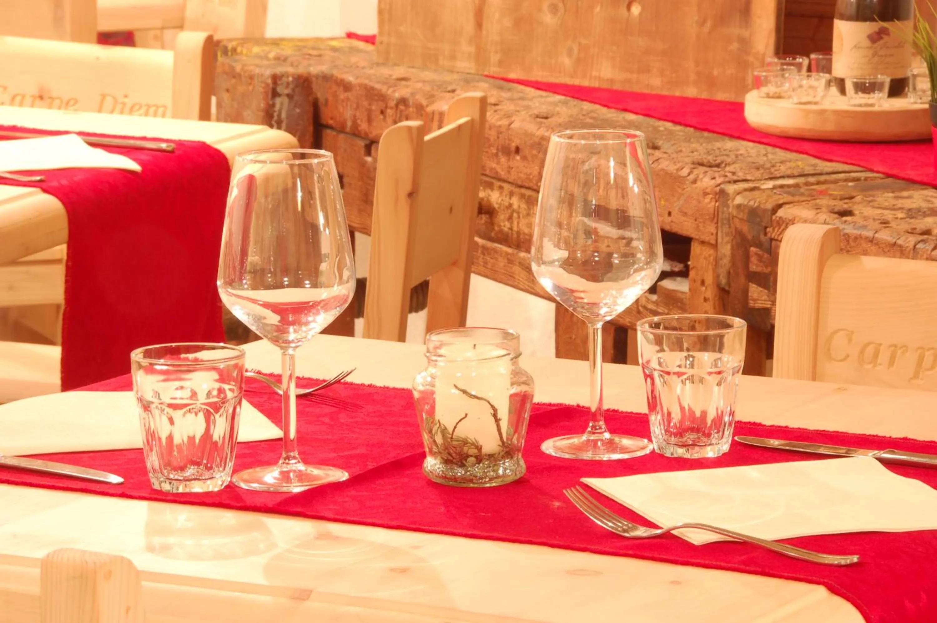 Dinner in Hotel Carpe Diem