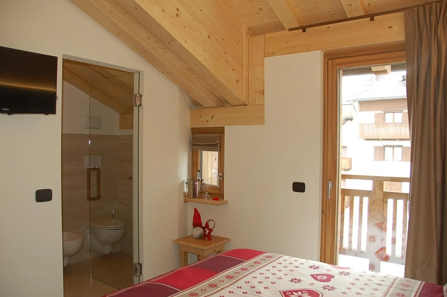 Bed in Hotel Carpe Diem