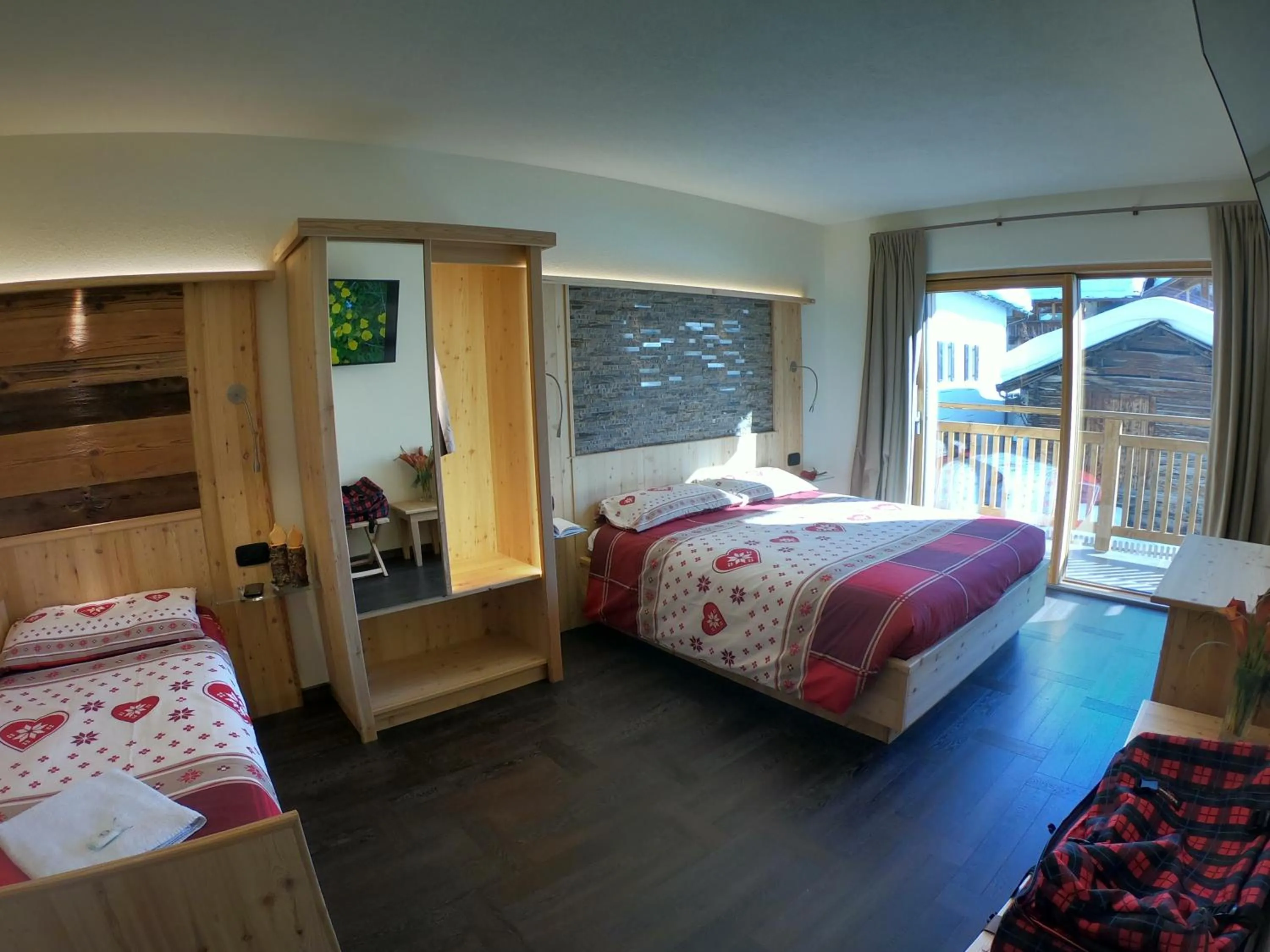 Bed in Hotel Carpe Diem