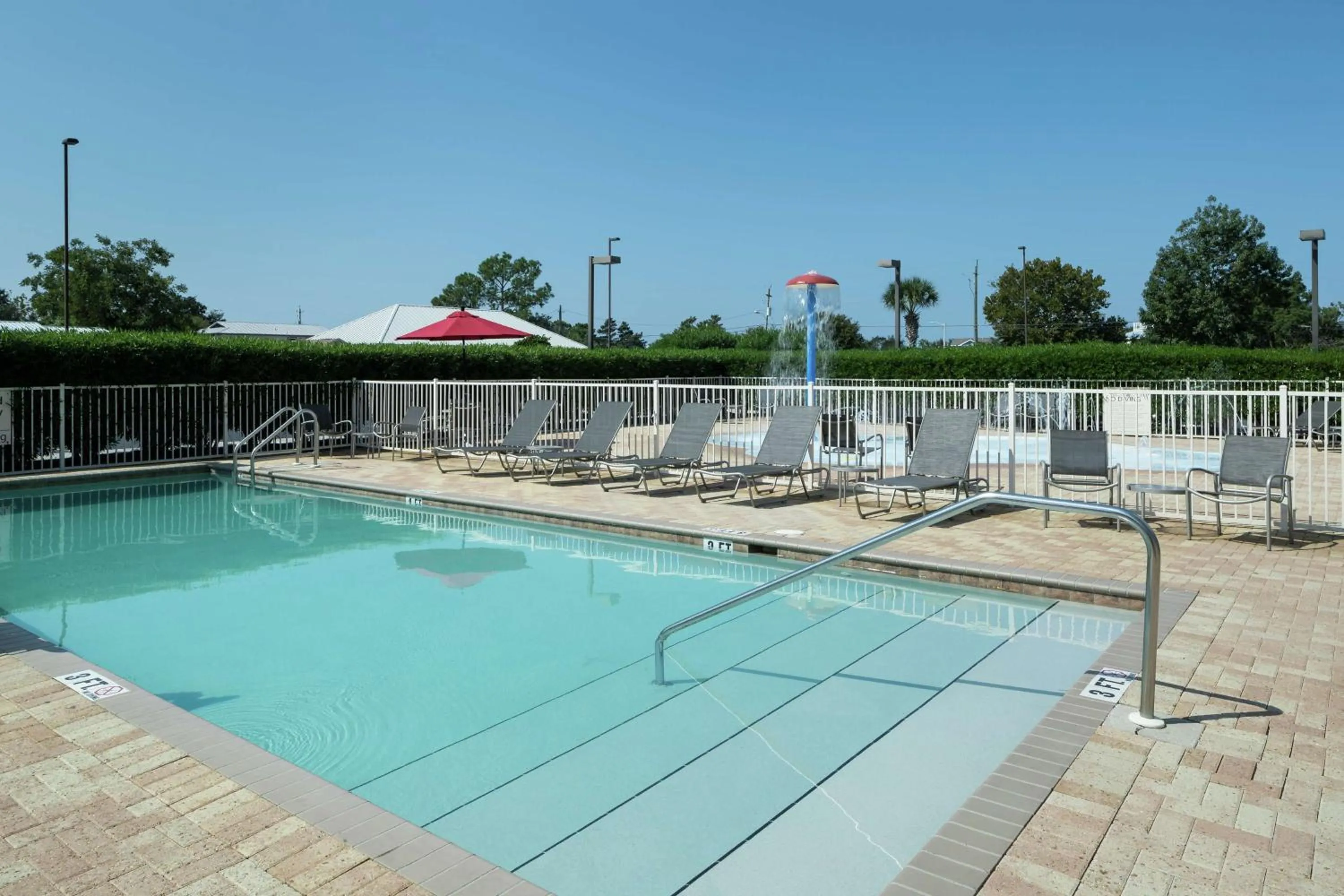 Pool view in Hampton Inn & Suites Panama City Beach-Pier Park Area