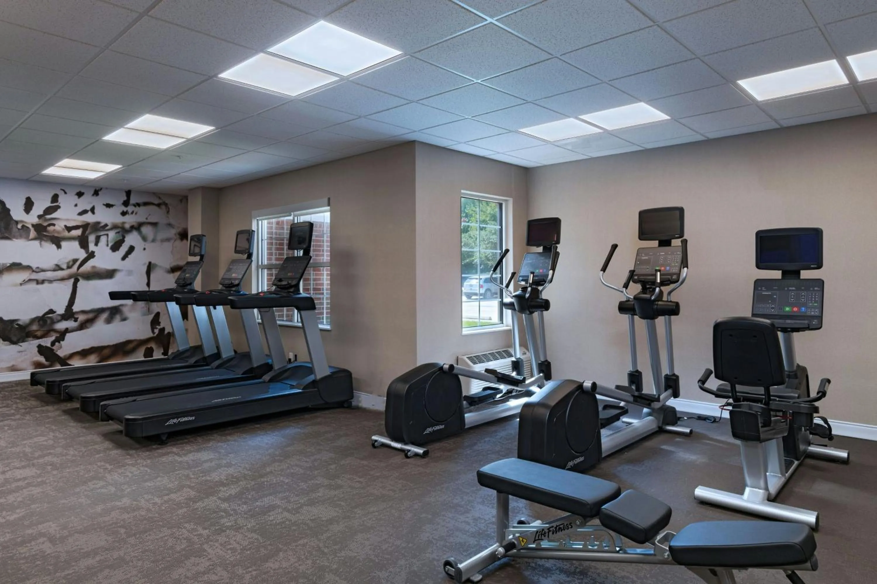 Fitness centre/facilities in Residence Inn by Marriott Houston The Woodlands/Lake Front Circle