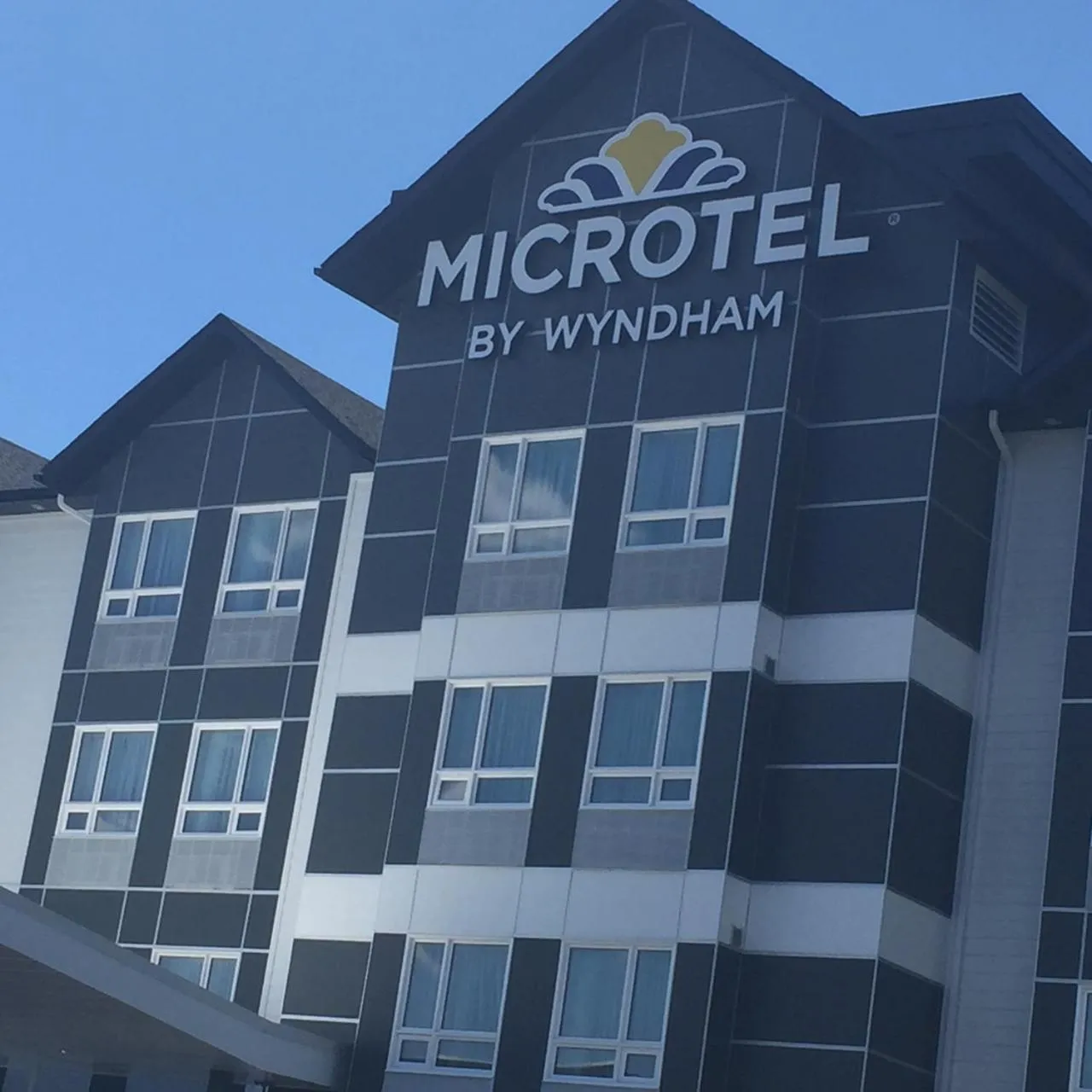Property building in Microtel Inn & Suites by Wyndham Sudbury