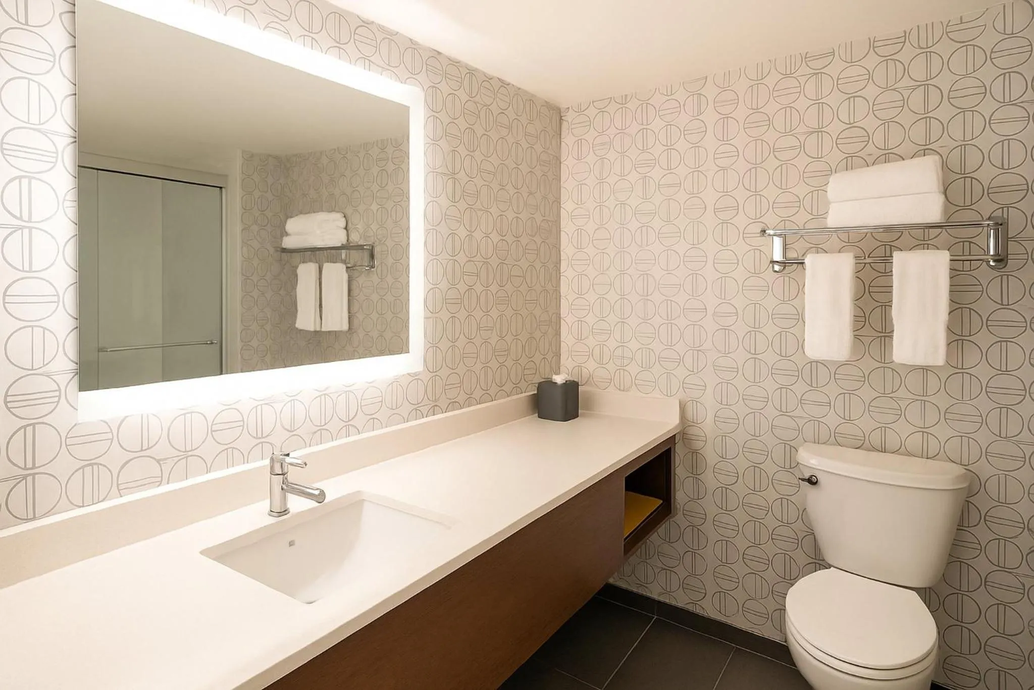 Bathroom in Holiday Inn Portland- I-5 S Wilsonville by IHG