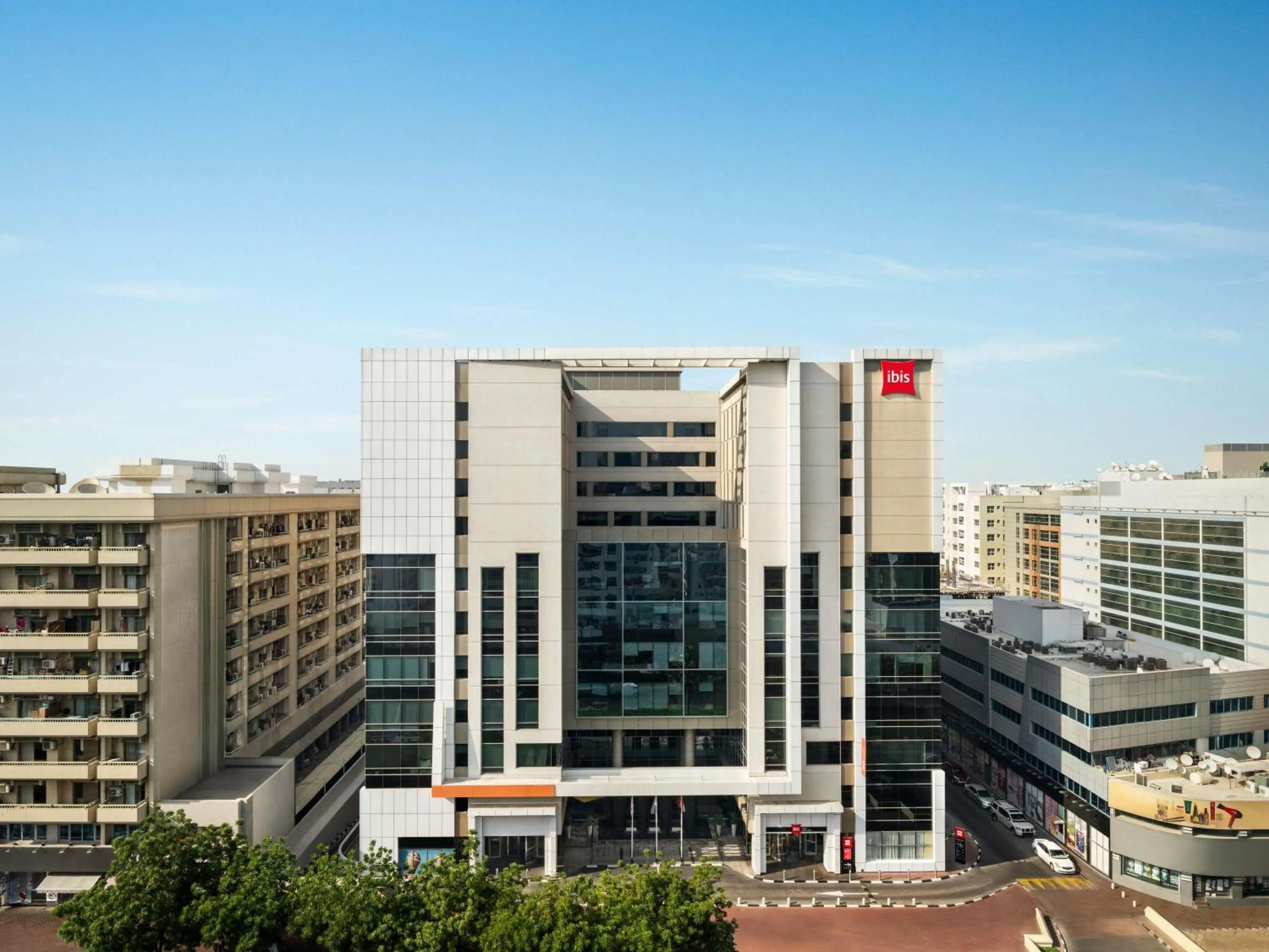 Property building in ibis Dubai Al Rigga
