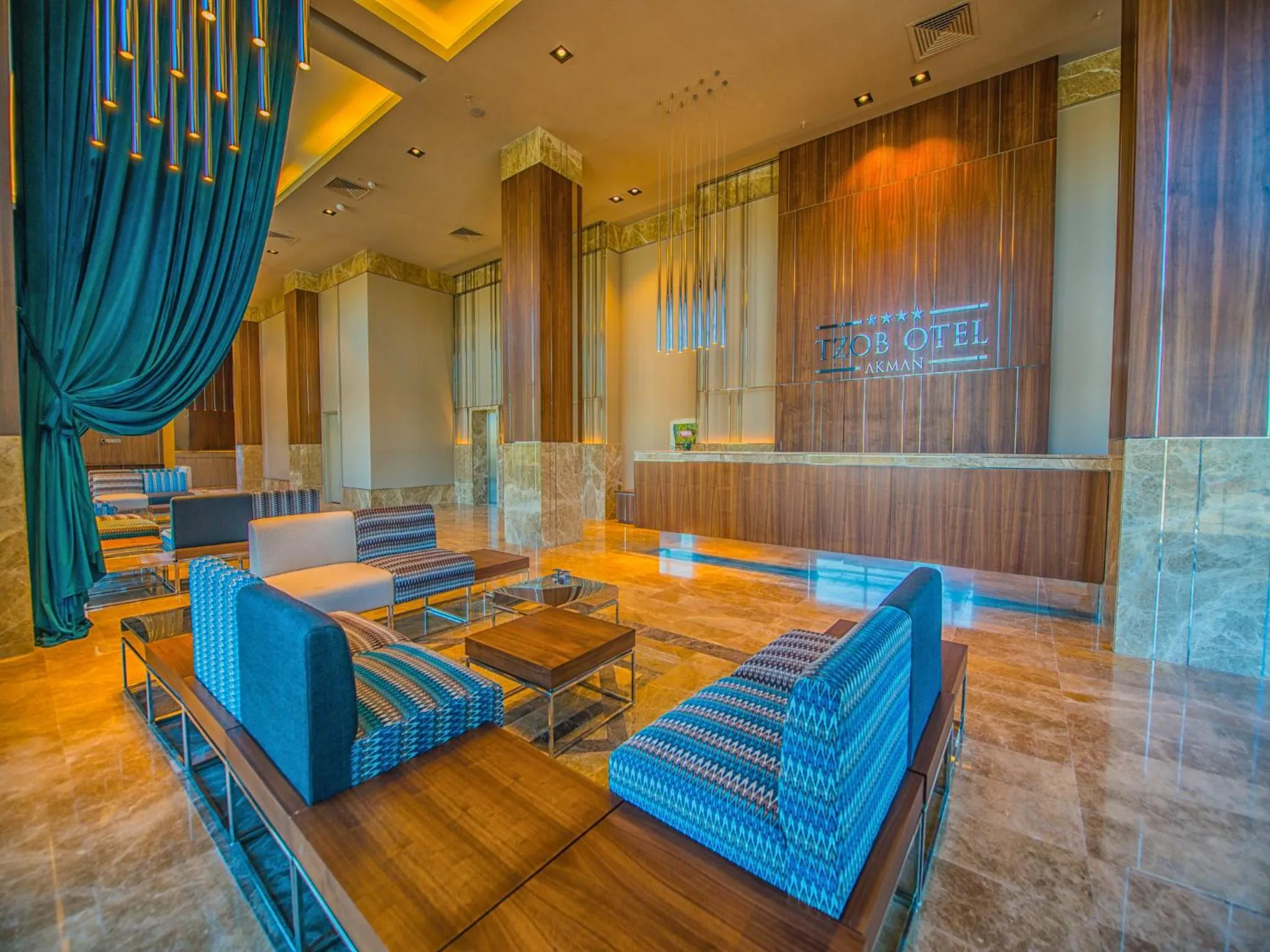 Lobby or reception in Akman TZOB Otel