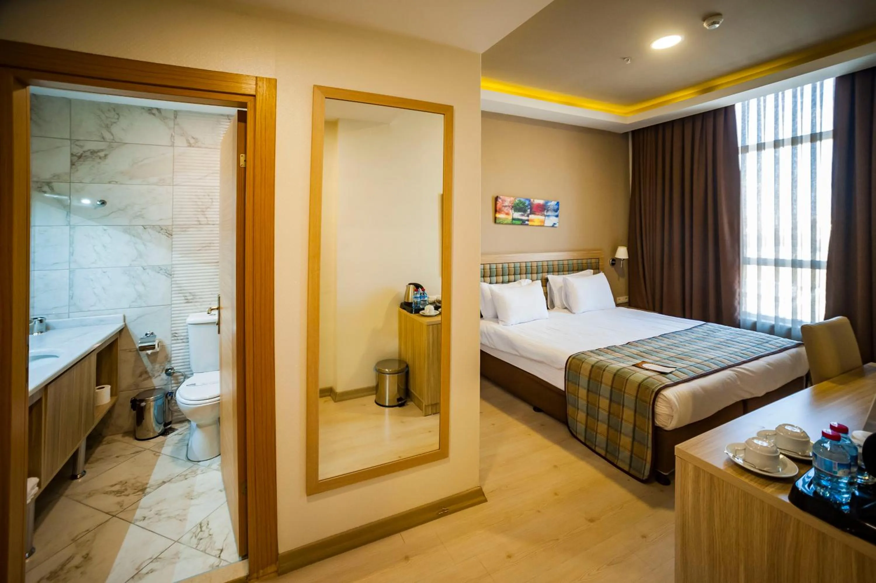 Bed in Akman TZOB Otel