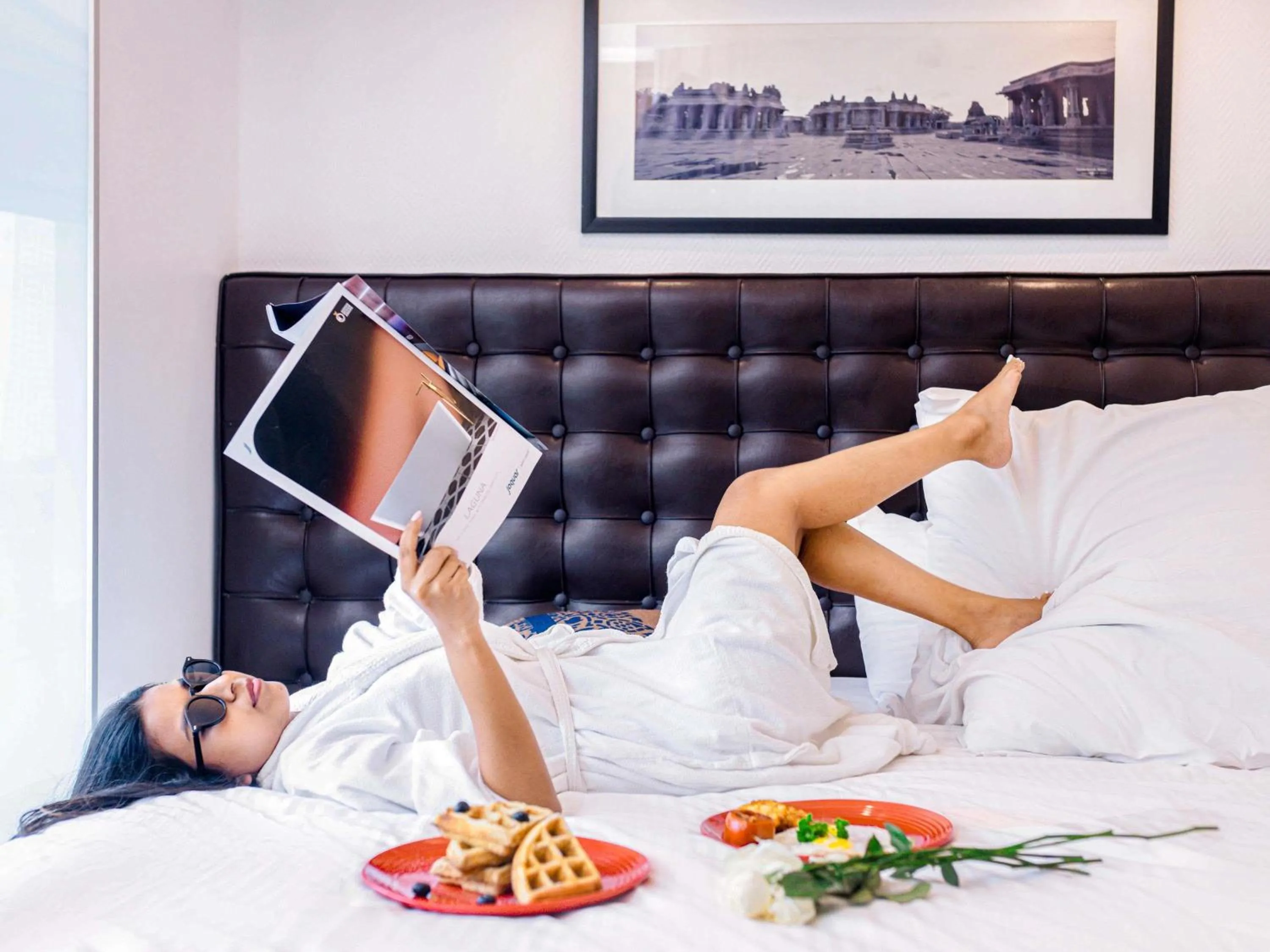 Breakfast, Bed in Grand Mercure Bangalore - An Accor Brand