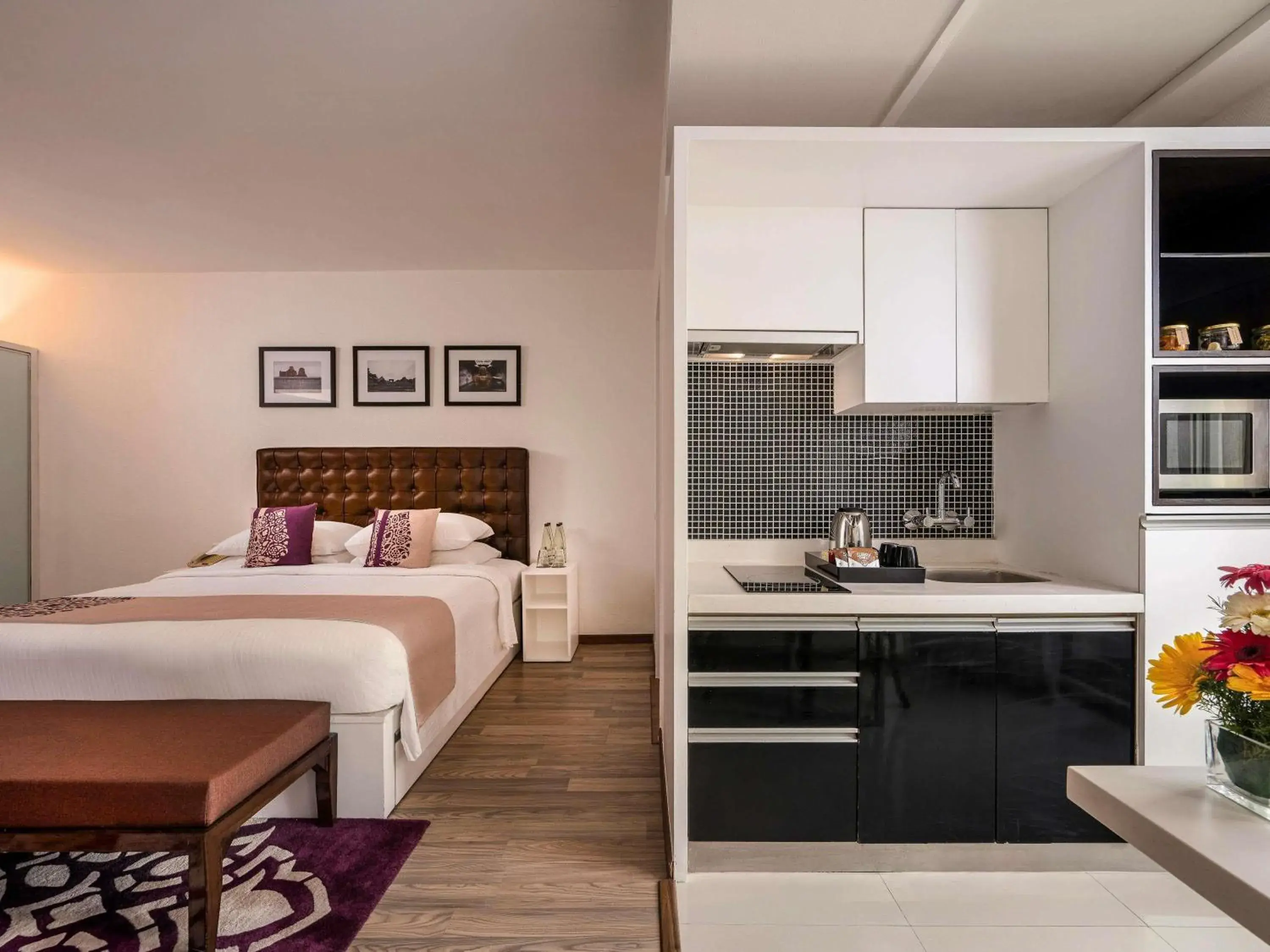 Studio Suite With Balcony with 20% discount on food and soft beverages and spa - single occupancy in Grand Mercure Bangalore - An Accor Brand Studio Suite With Balcony with 20% discount on food and soft beverages and spa - single occupancy in Grand Mercure Bangalore - An Accor Brand